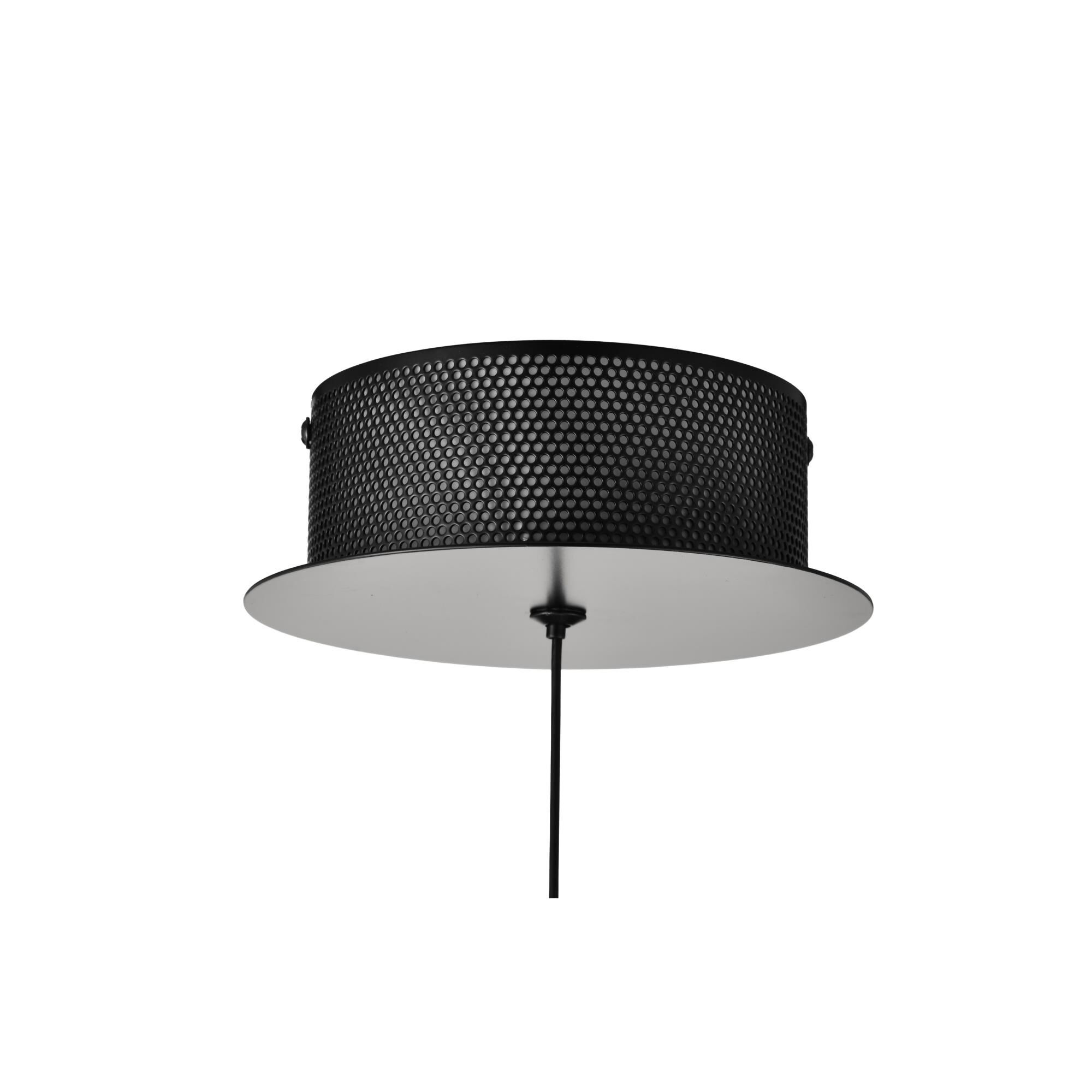 Shown in Matte Black finish and Smoked glass