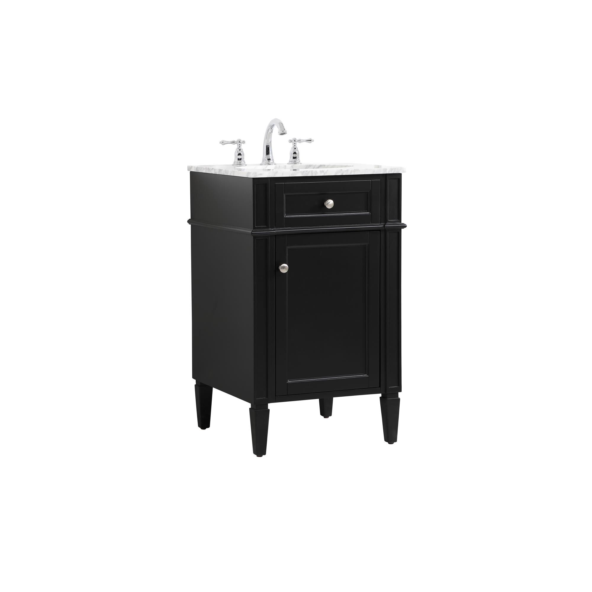 Shown in Black finish