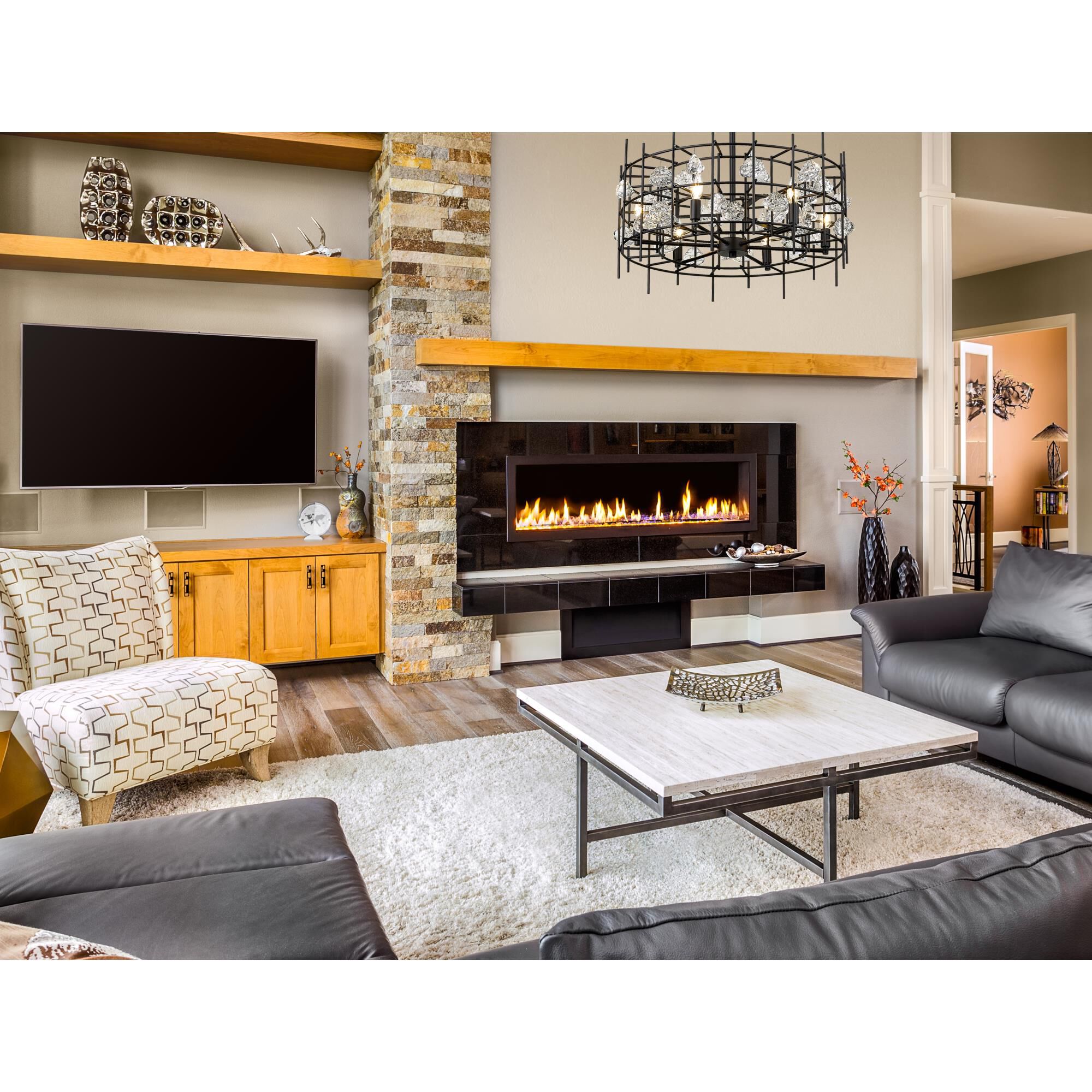 Garroway 24 Inch 6 Light Chandelier by Z-Lite