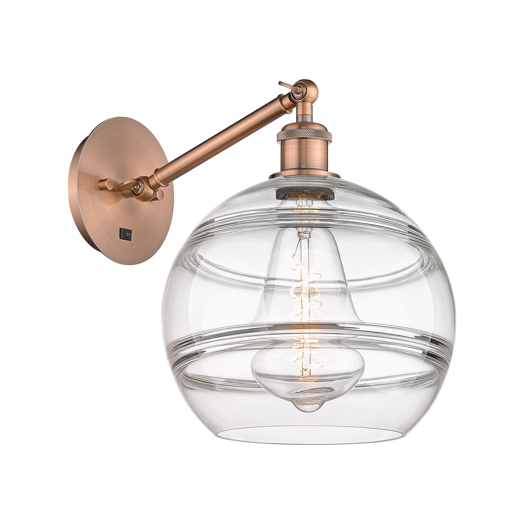 Shown in Antique Copper finish