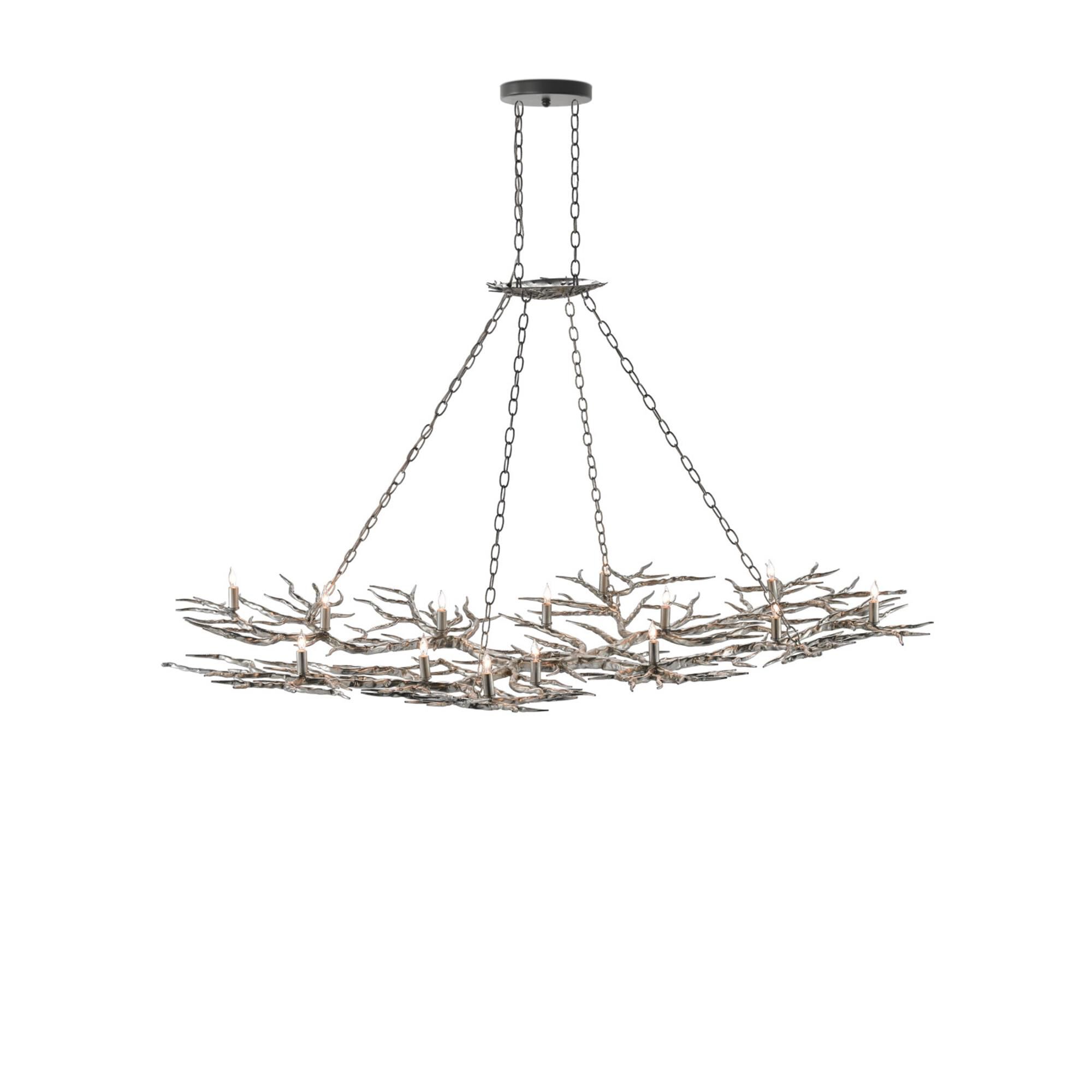 Rainforest 74 Inch 14 Light Linear Suspension Light,