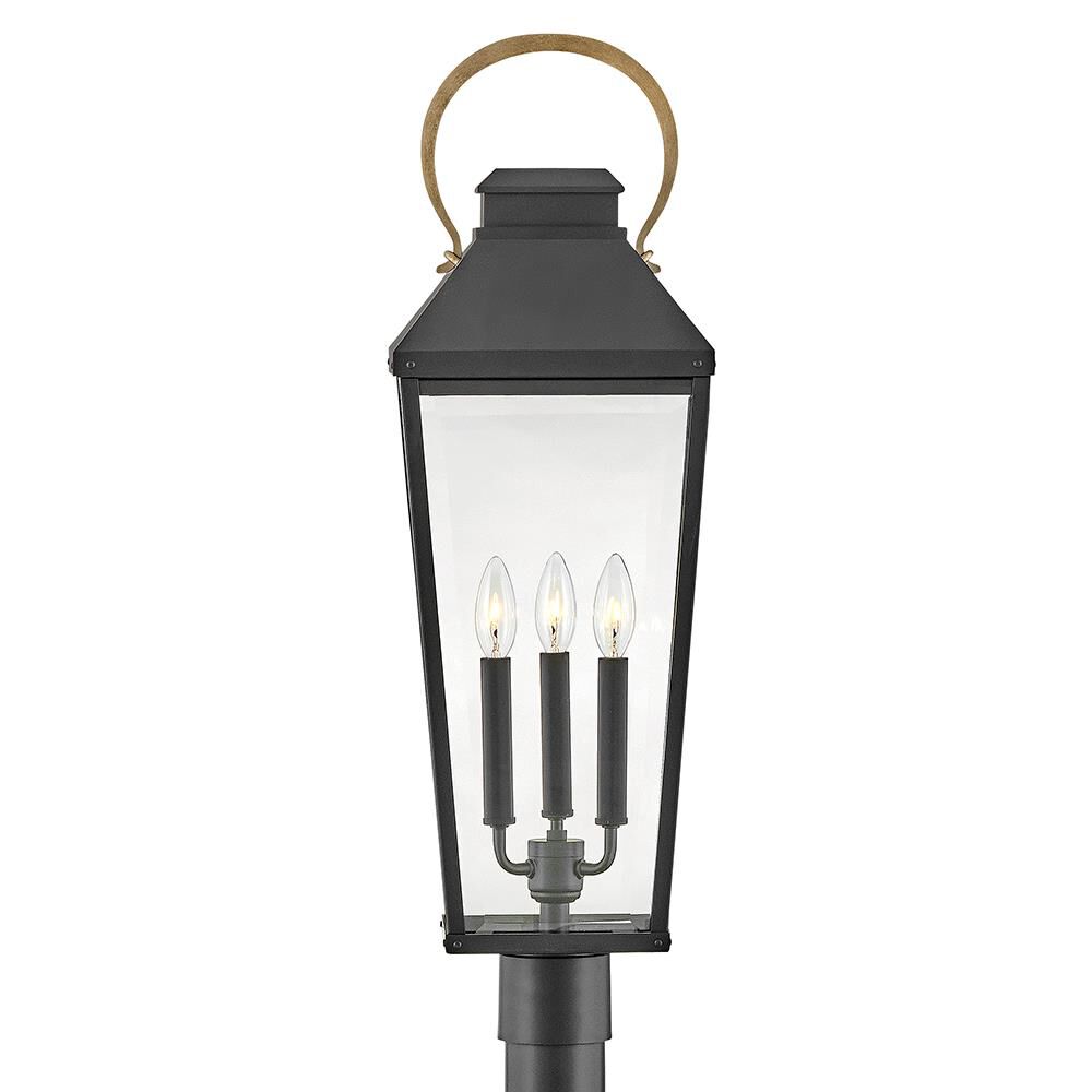 Dawson 29 Inch Tall 3 Light LED Outdoor Post Lamp by Hinkley Lighting