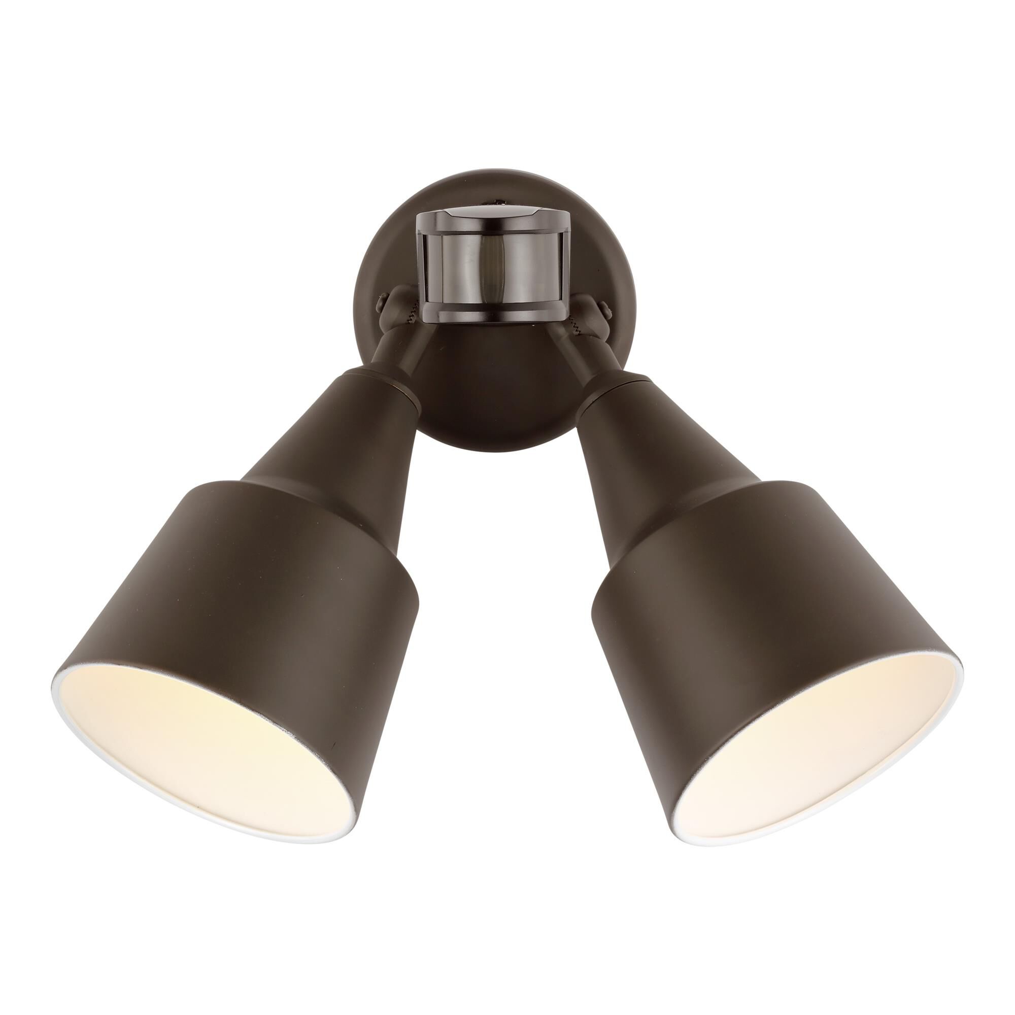 Shown in Antique Bronze finish and Antique Bronze glass and Antique Bronze Aluminum s shade