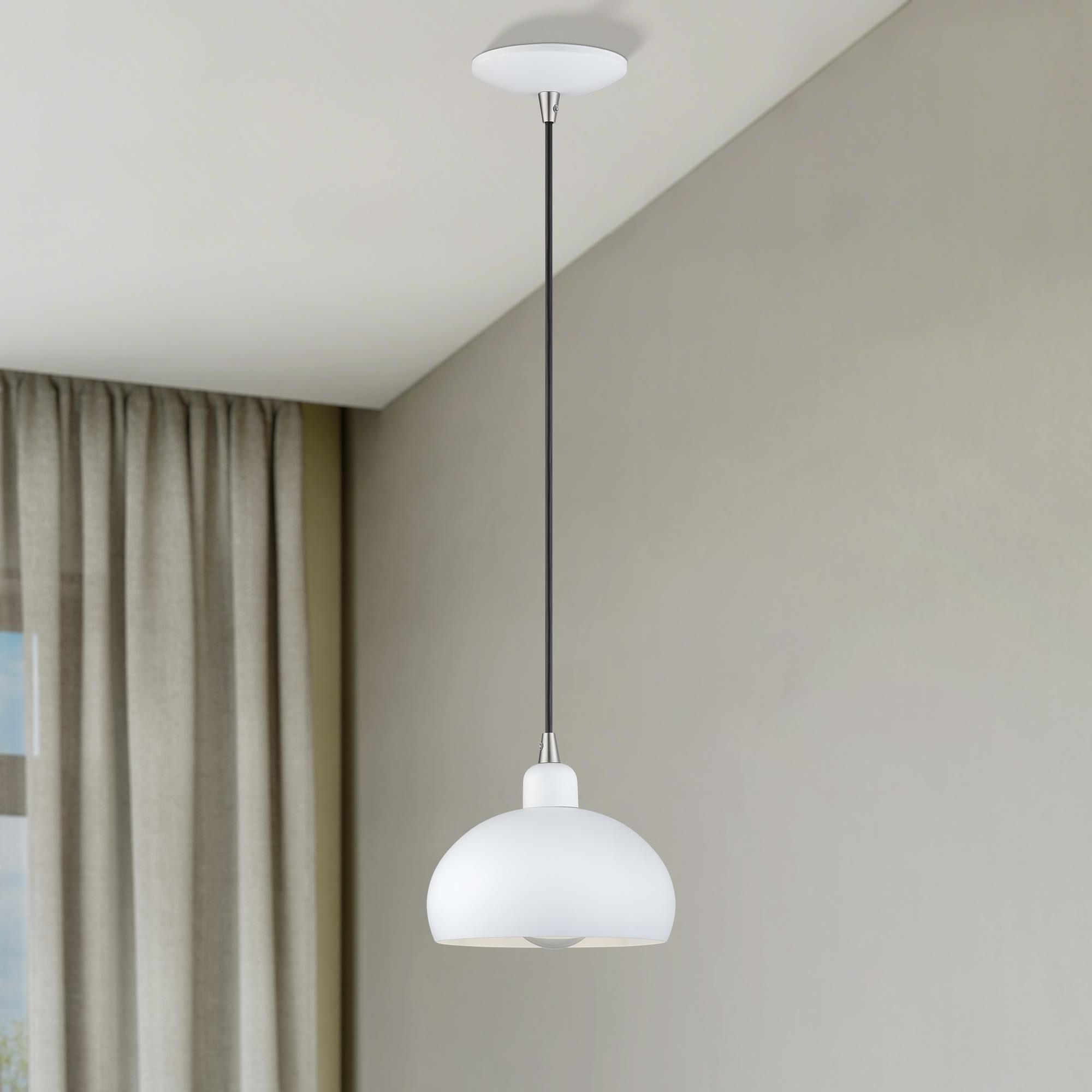 Domma 8 Inch Mini Pendant by Livex Lighting