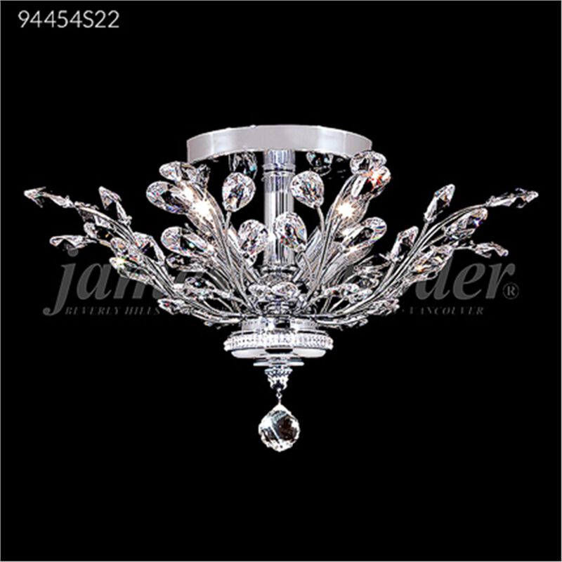 Florale 21 Inch Semi Flush Mount by James R. Moder