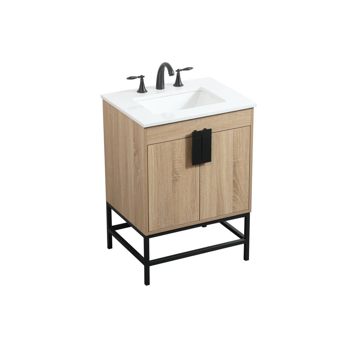 Shown in Mango Wood finish and Without Backsplash accent