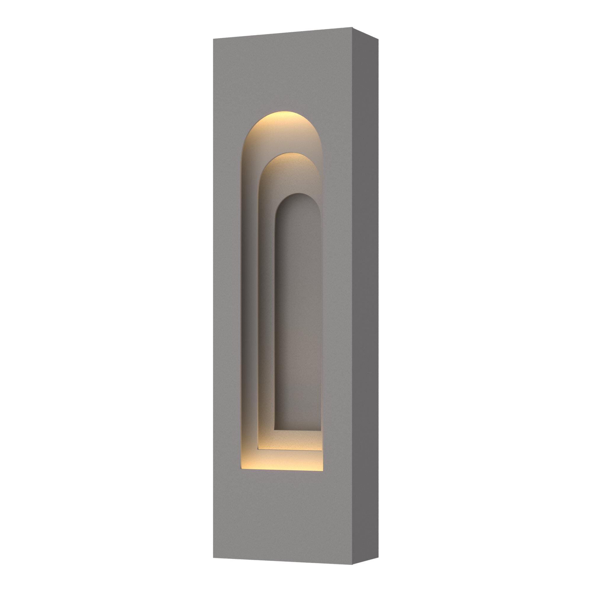 Procession 27 Inch Tall 2 Light Outdoor Wall Light by Hubbardton Forge