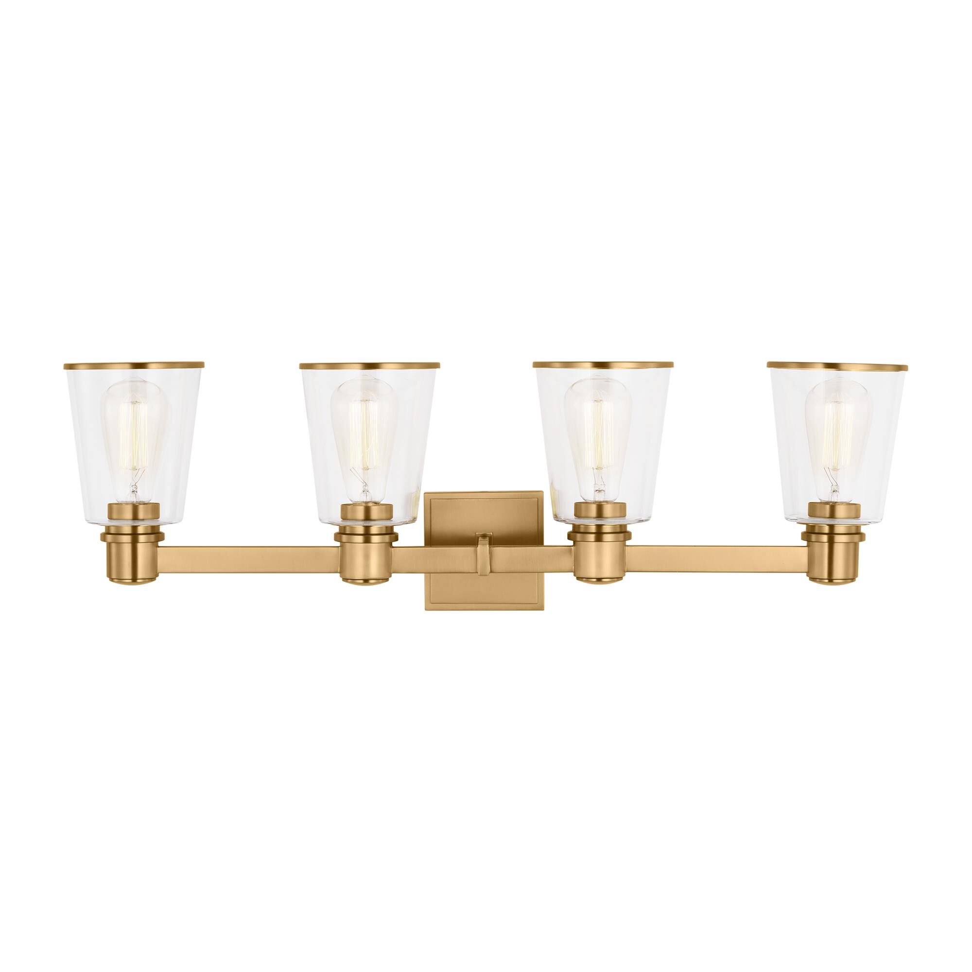 Chapman & Myers Alessa 31 Inch 4 Light Bath Vanity Light,