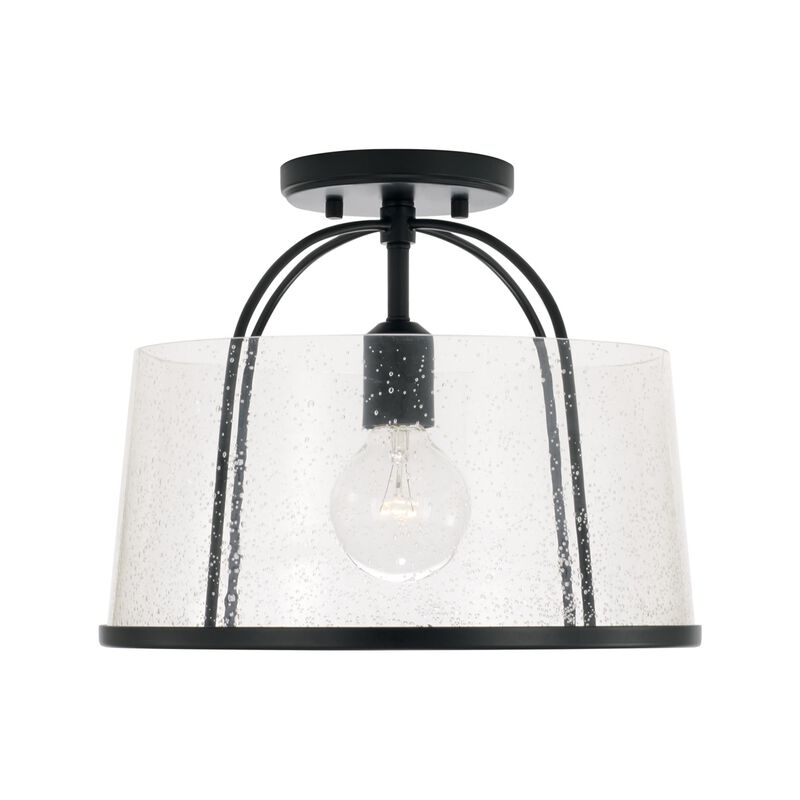 Madison 13 Inch 1 Light Semi Flush Mount by Homeplace by Capital Lighting Fixture Company