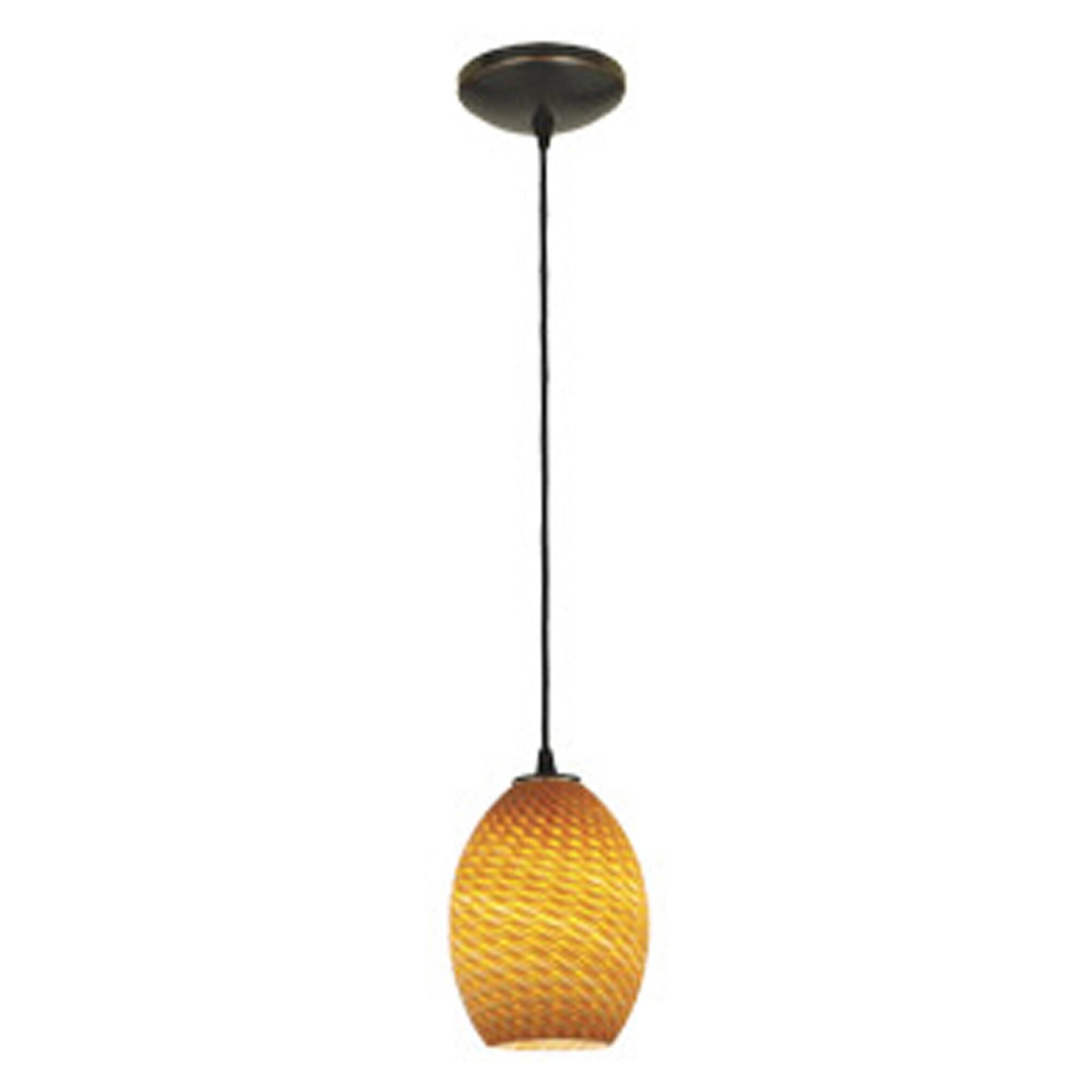 Brandy Firebird 6 Inch Mini Pendant by Access Lighting