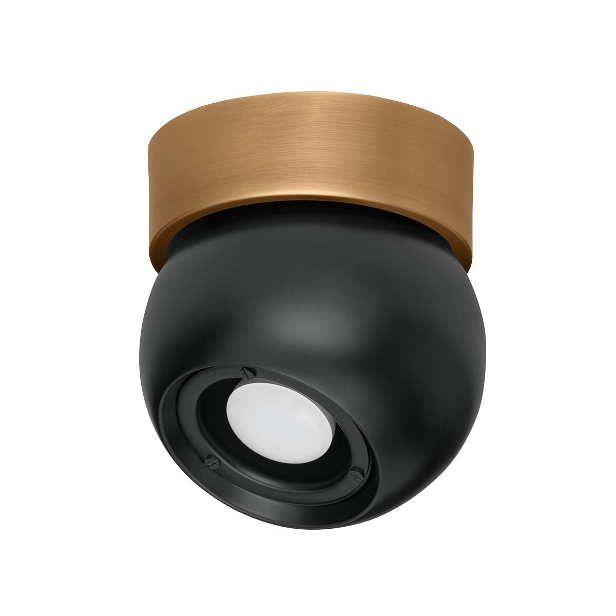 Shown in Patina Brass and Soft Black finish