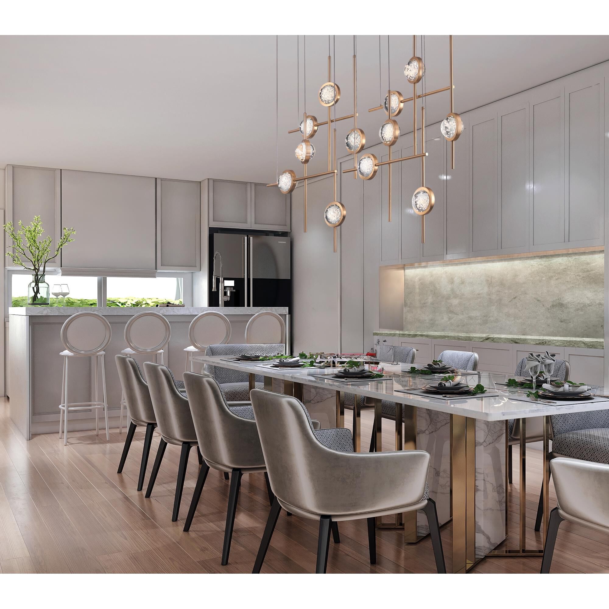 Barletta Linear Suspension Light by Eurofase Lighting