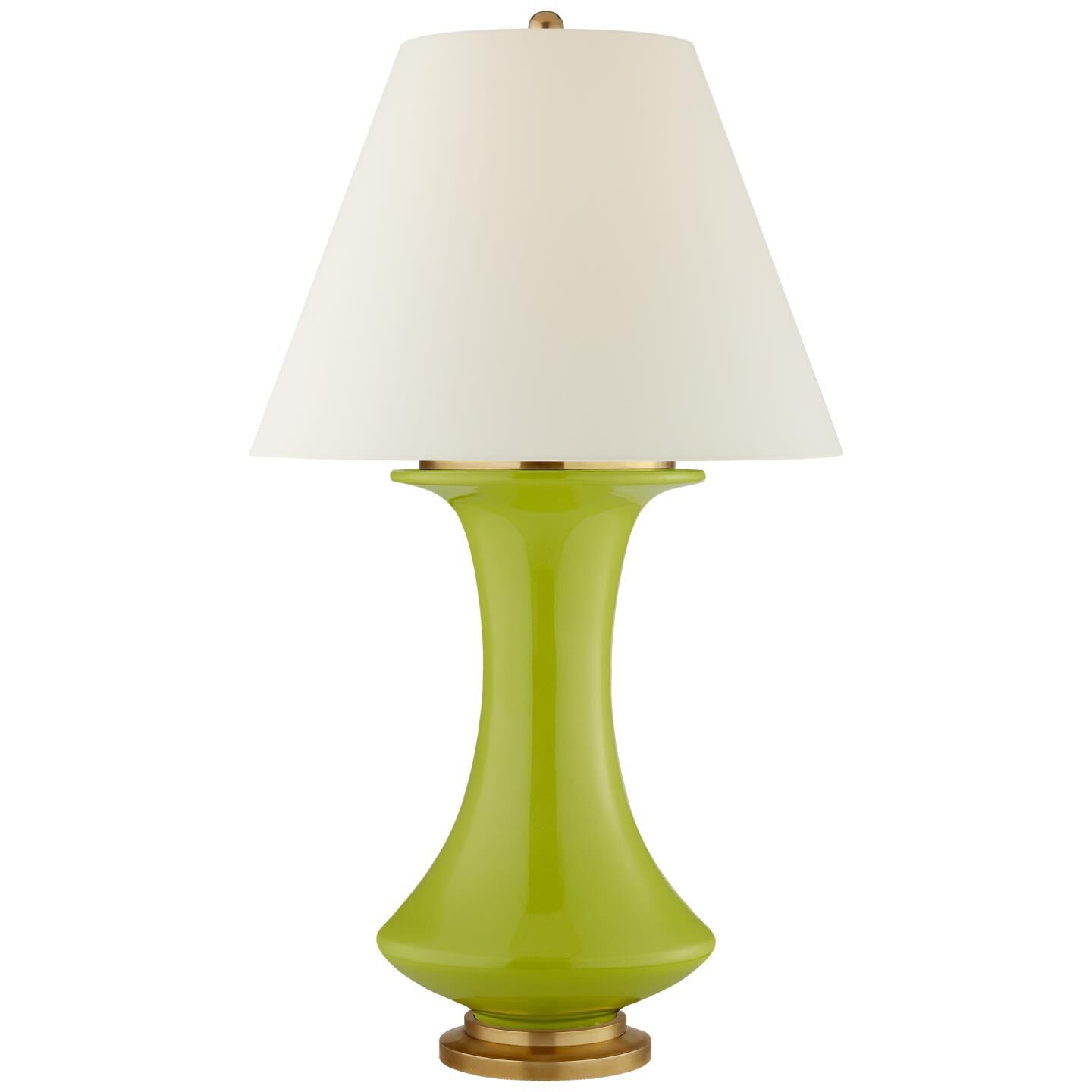Shown in Lime finish and Natural Percale shade