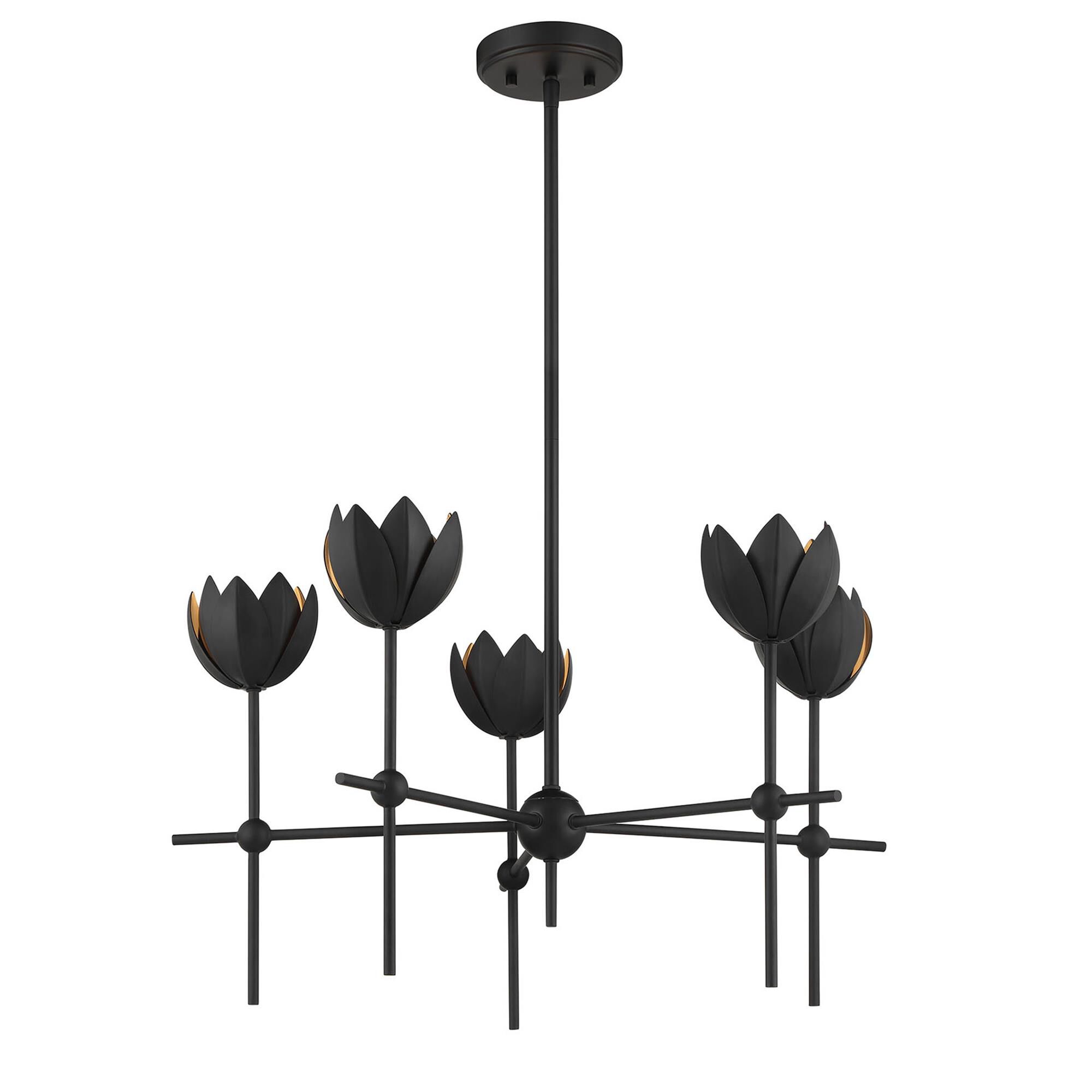 Shown in Matte Black finish and Metal shade