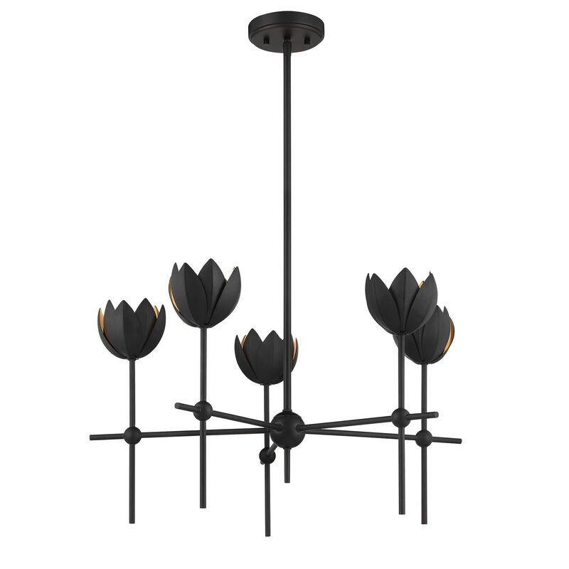 26 Inch Chandelier by Meridian Lighting