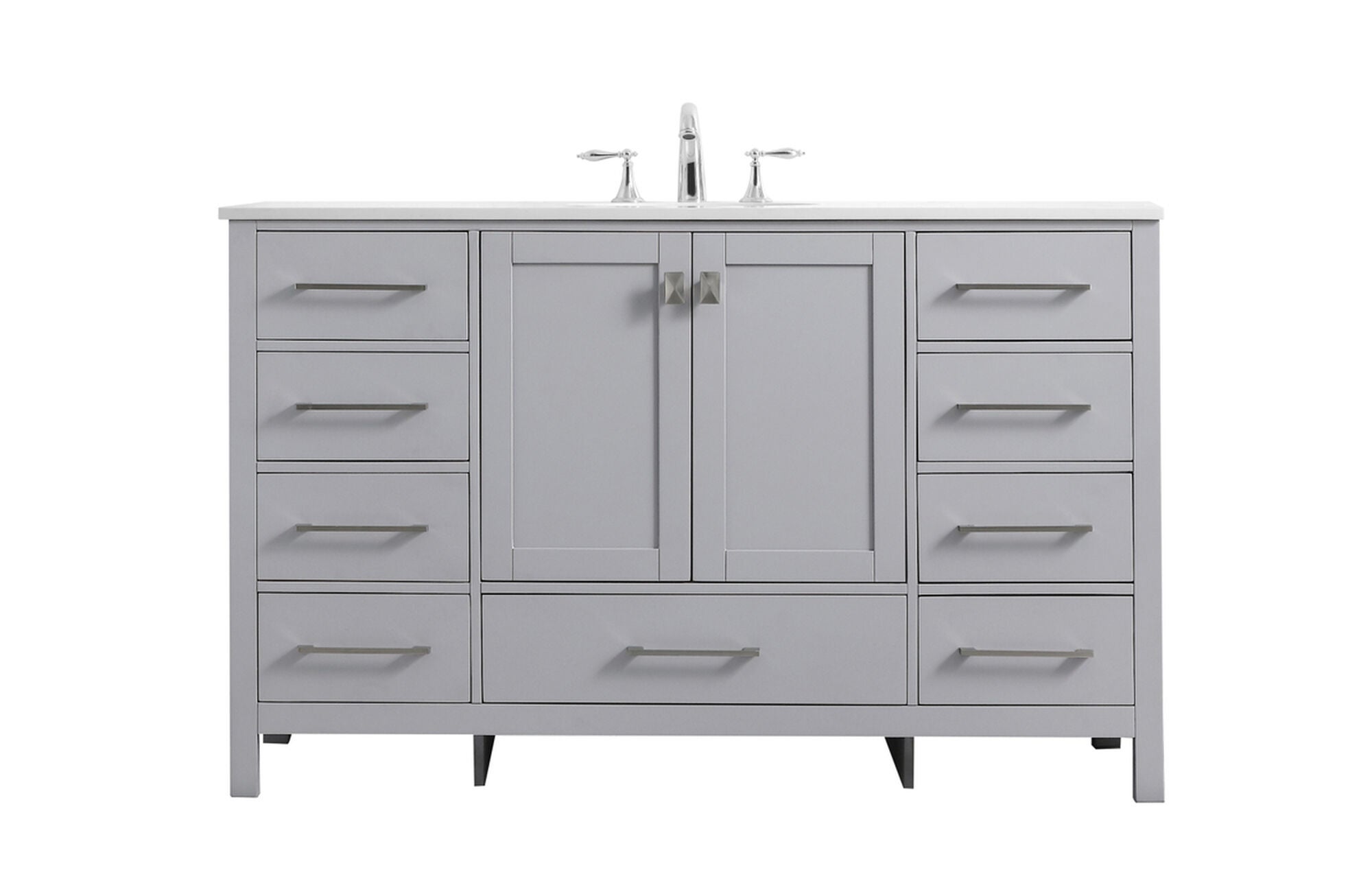 Shown in Grey finish