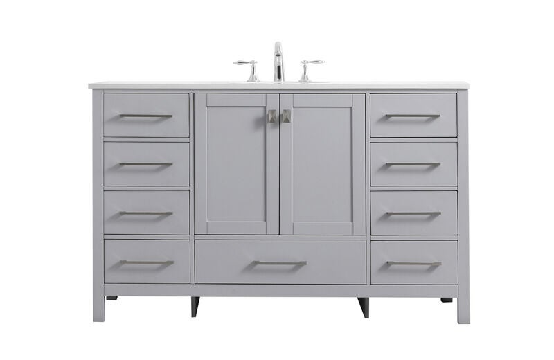 Irene 54 Inch Bath Vanity by Elegant Decor