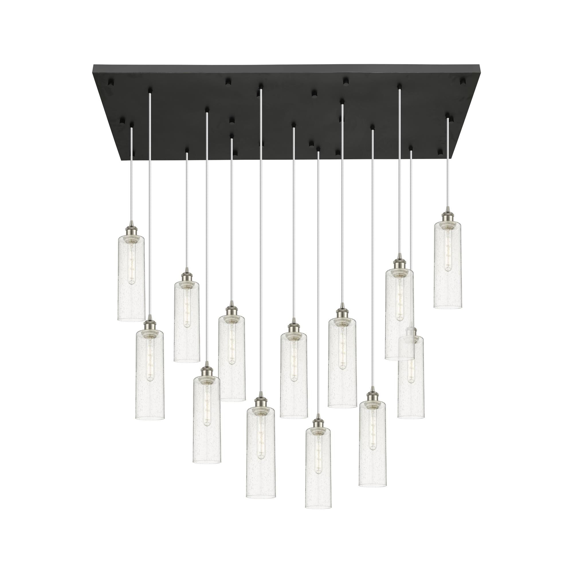 Shown in Satin Nickel finish and Seedy shade