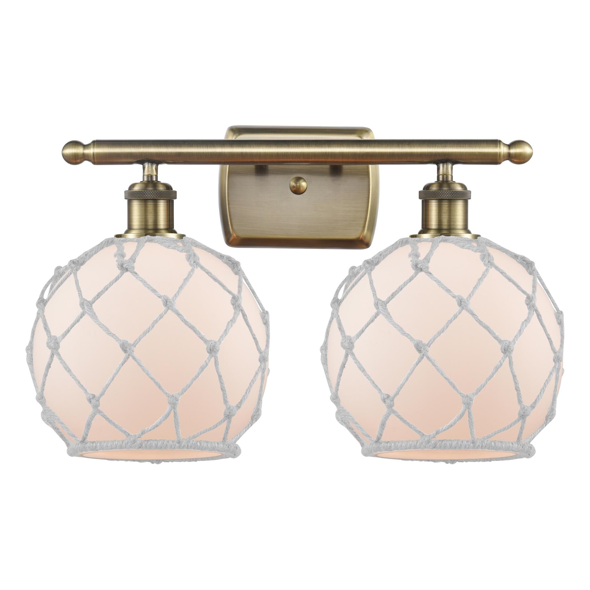 Bruno Marashlian Farmhouse Rope 18 Inch Bath Vanity Light by Innovations Lighting