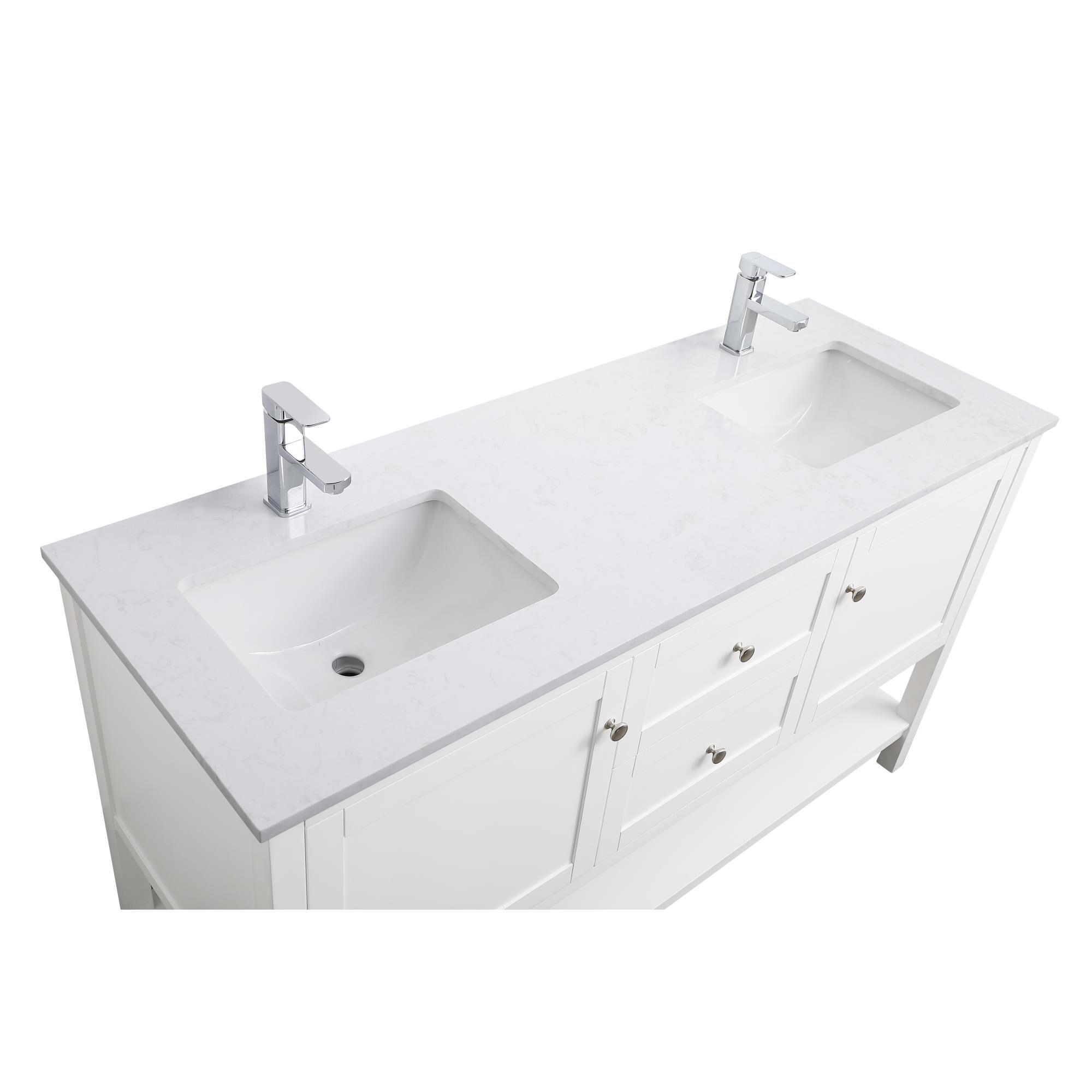 Heath 60 Inch Bath Vanity by Elegant Decor