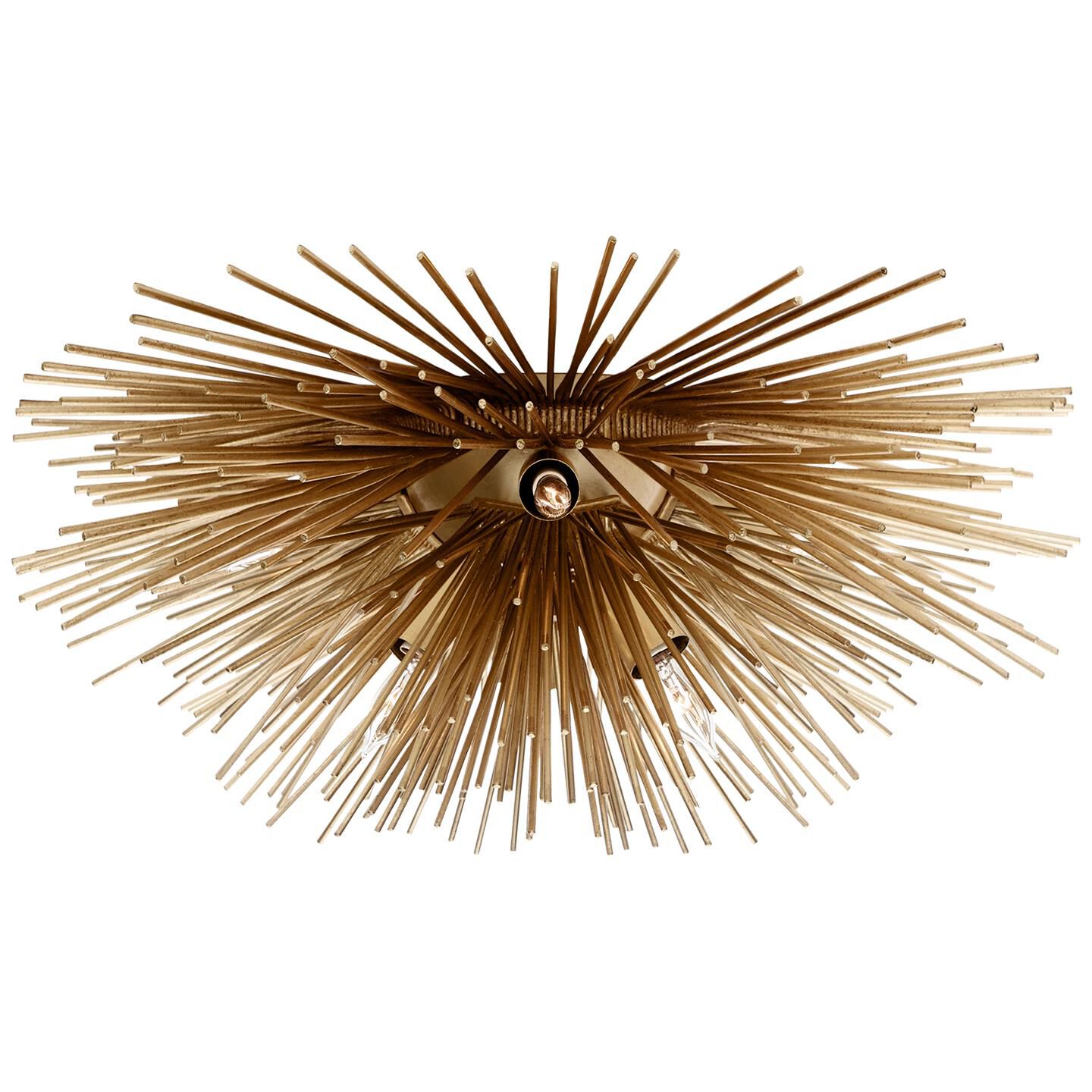 Kelly Wearstler Strada 18 Inch 6 Light Flush Mount by Visual Comfort Signature Collection