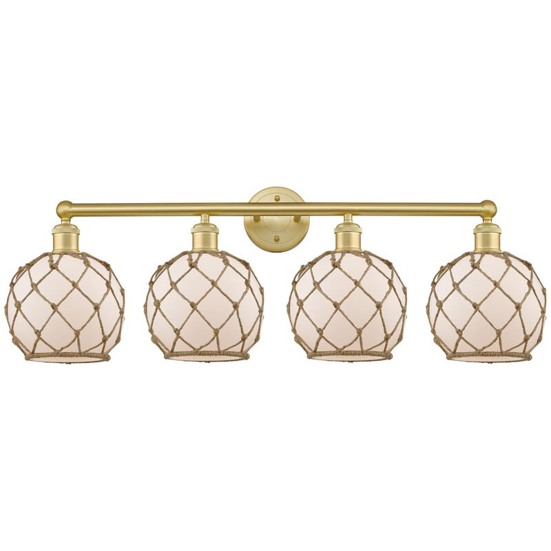 Bruno Marashlian Farmhouse Rope 35 Inch Bath Vanity Light by Innovations Lighting
