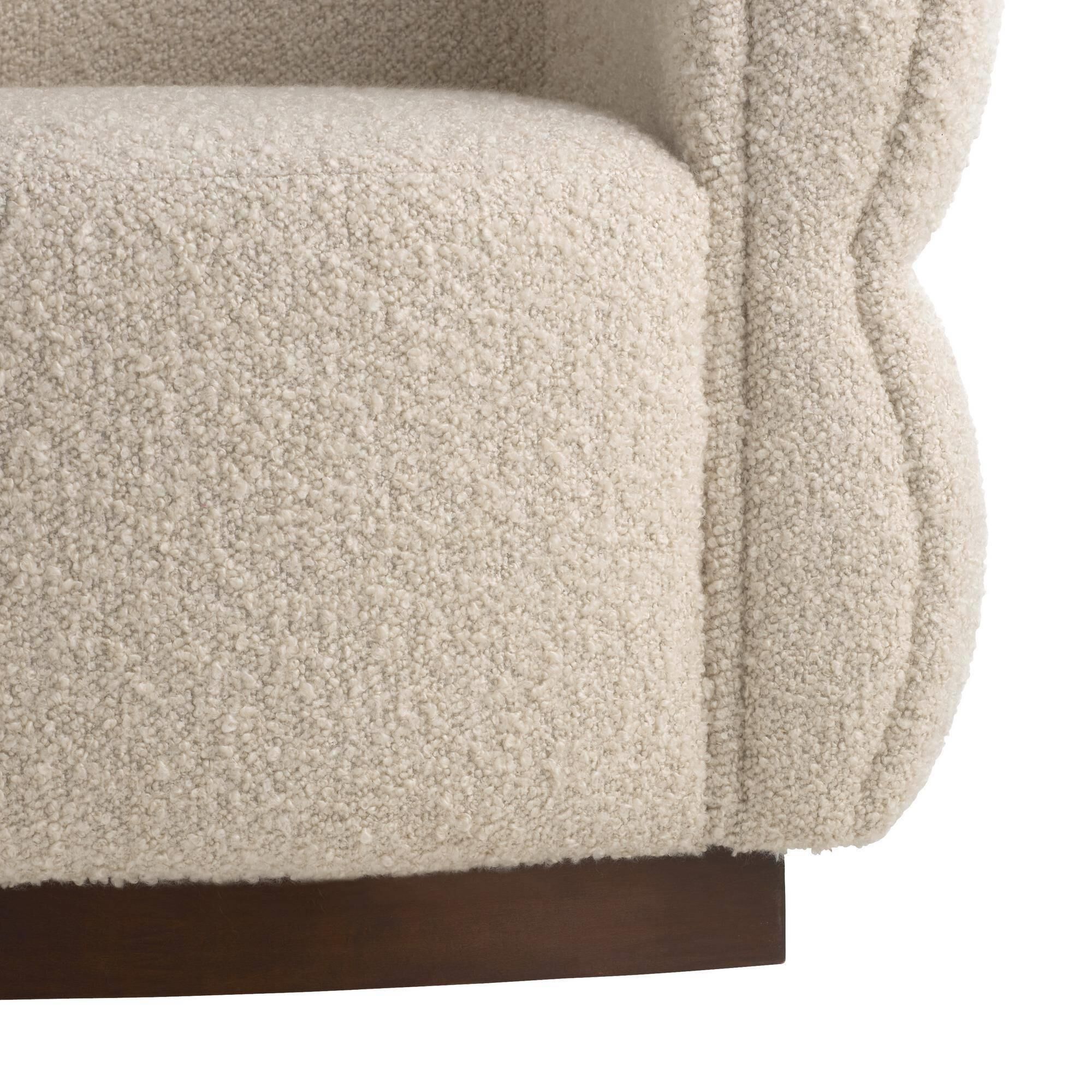 Shown in Oatmeal and Dark Walnut finish