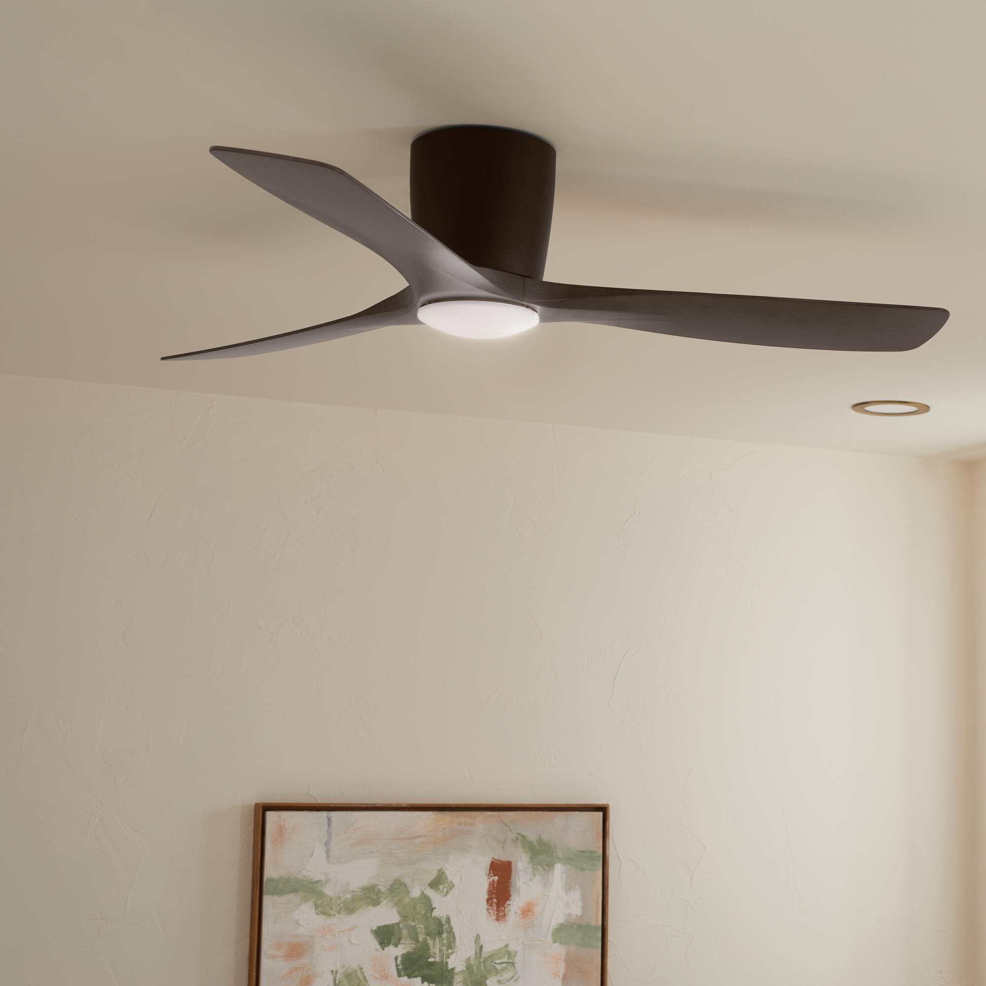Volos 54 Inch Flush Mount Fan with Light Kit by Kichler Lighting
