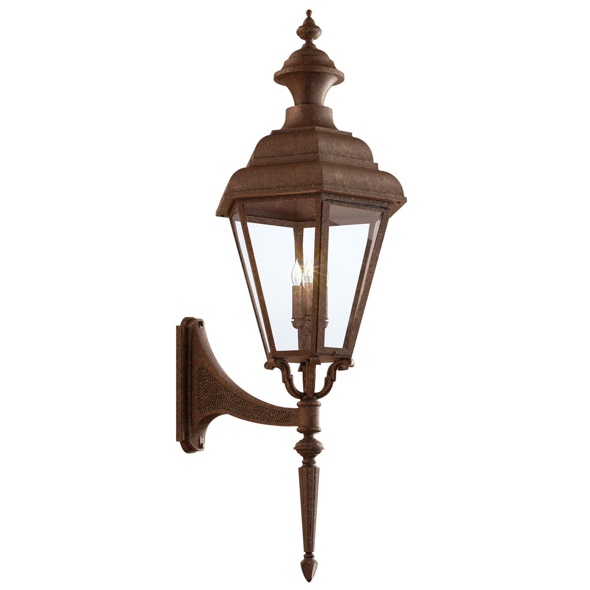 Jamestown 27 Inch Tall 4 Light Outdoor Wall Light by Hanover Lantern