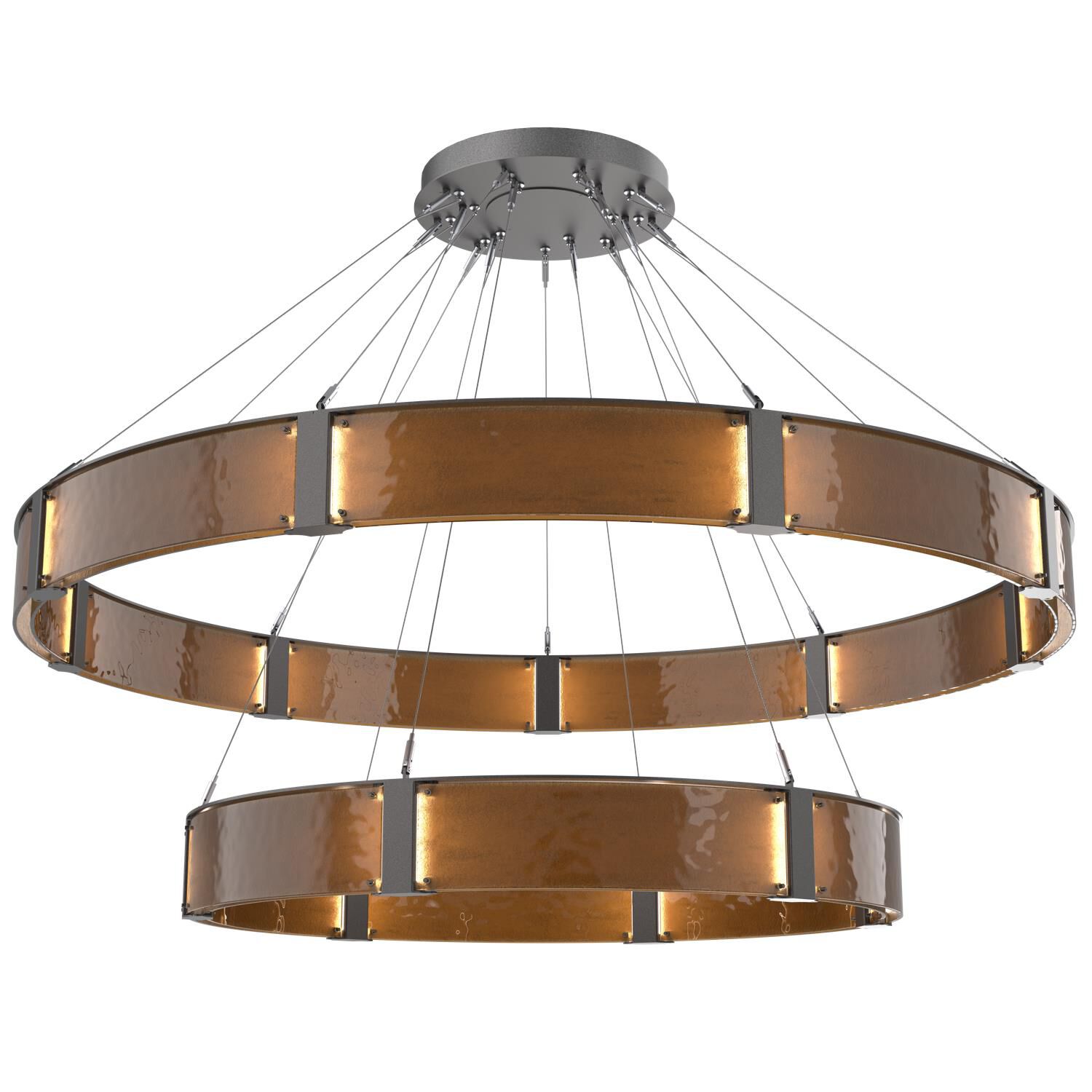 Shown in Graphite finish and Bronze Granite glass