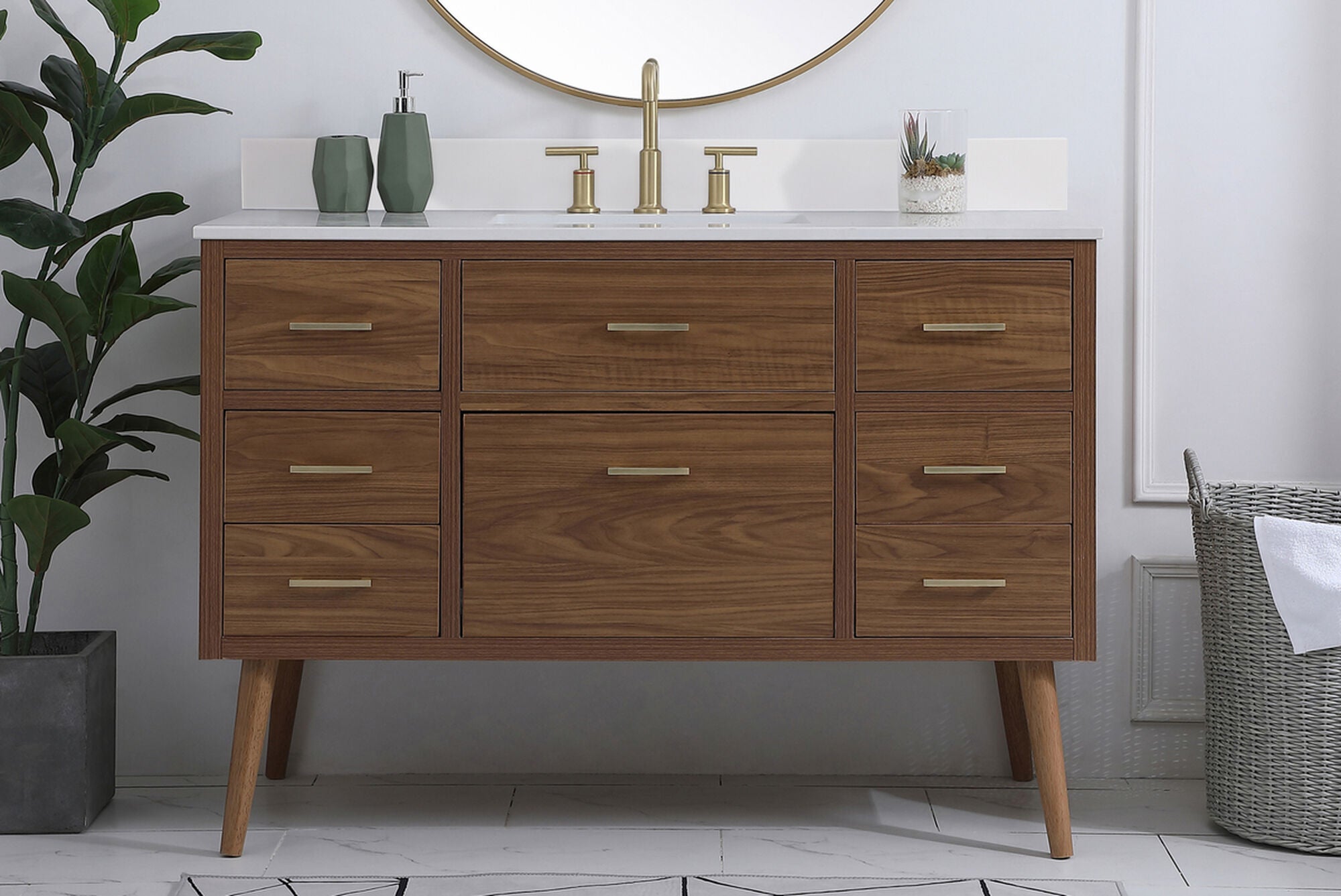 Boise 48 Inch Bath Vanity Cabinet,