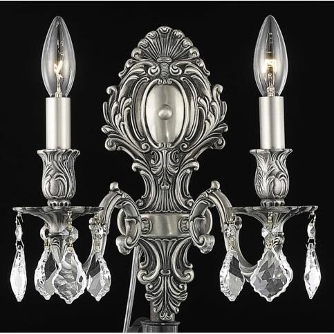 Monarch 12 Inch Wall Sconce by Elegant Lighting