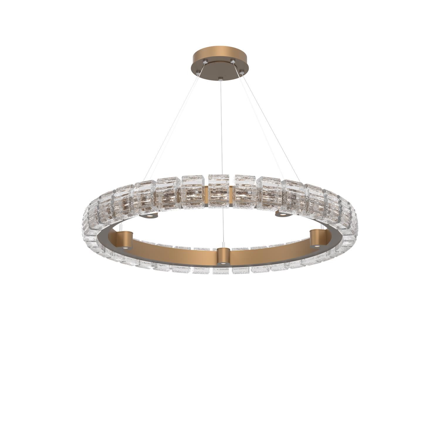 Levi Wilson Tessera 38 Inch Chandelier by Hammerton Studio