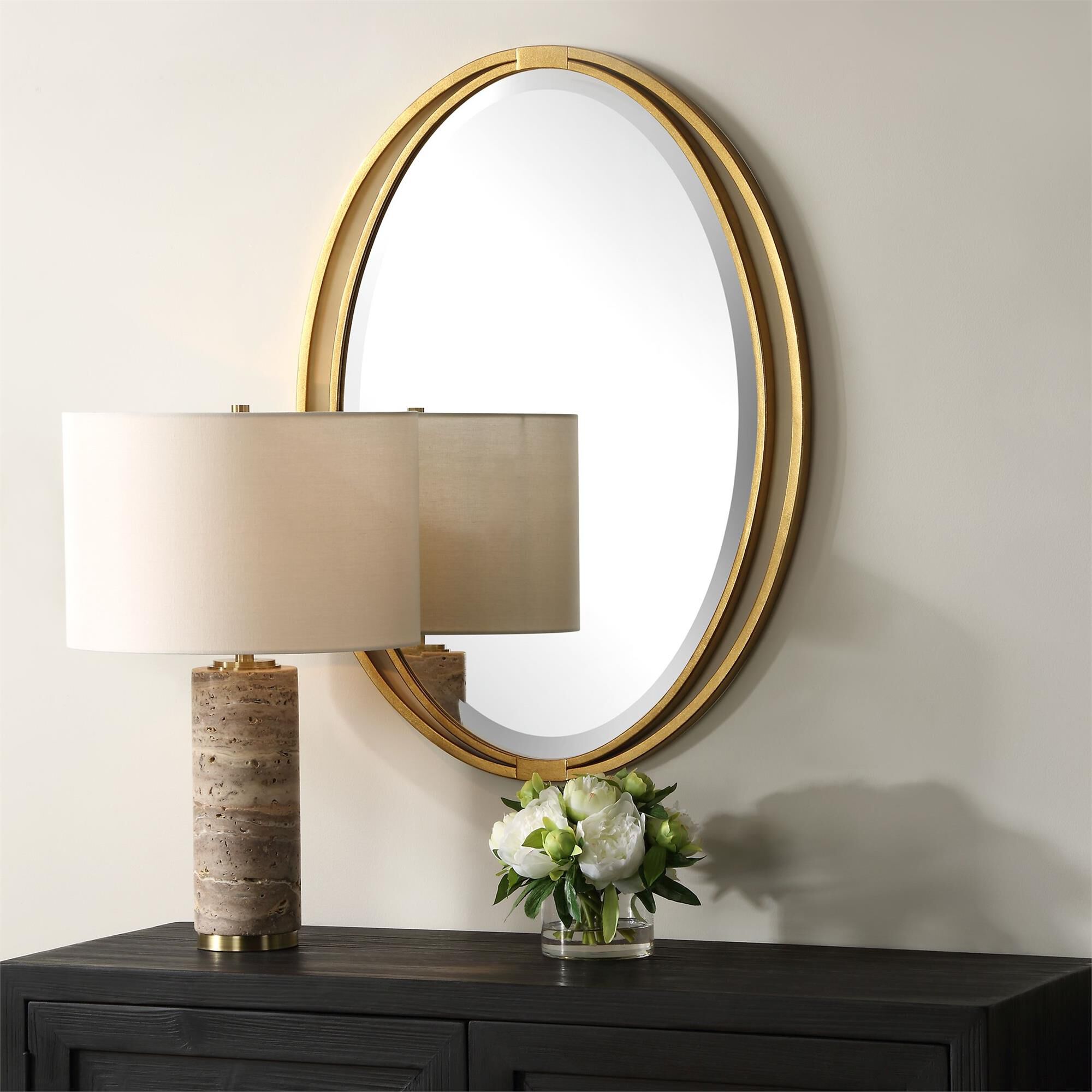 John Kowalski Rhodes 32 Inch Decorative Mirror by Uttermost