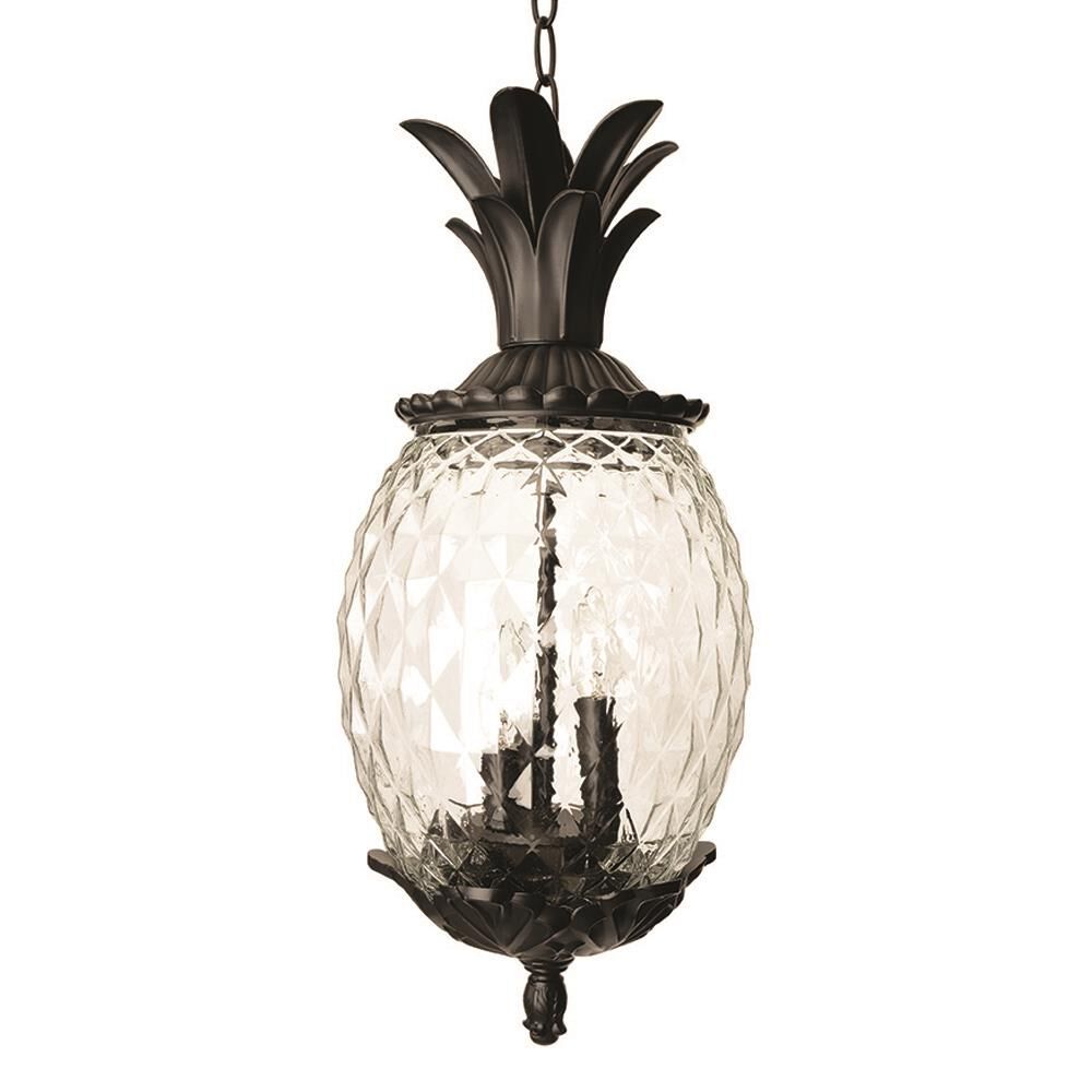 Lanai 21 Inch Tall 3 Light Outdoor Hanging Lantern by Acclaim Lighting