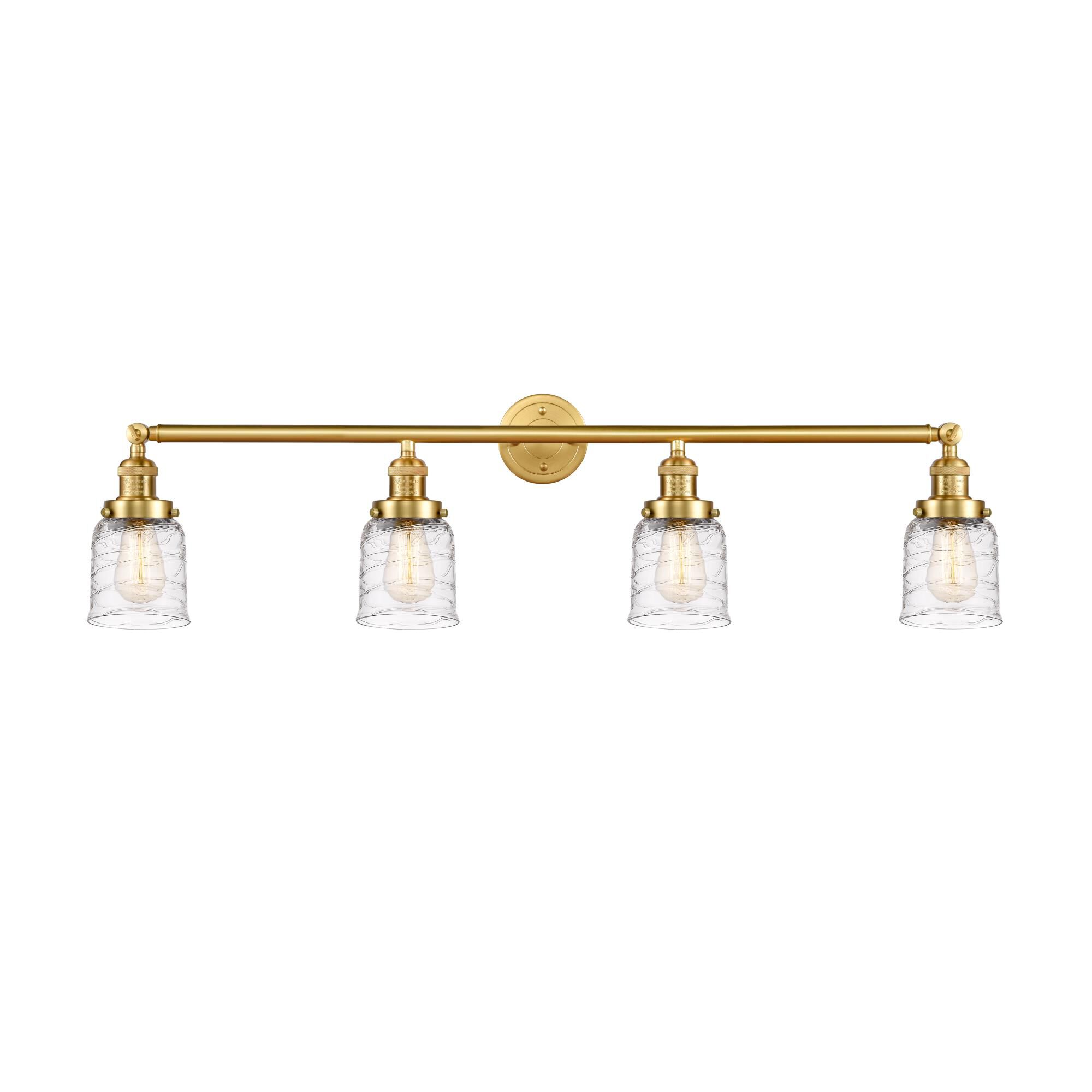 Bruno Marashlian Small Bell 42 Inch 4 Light Bath Vanity Light by Innovations Lighting