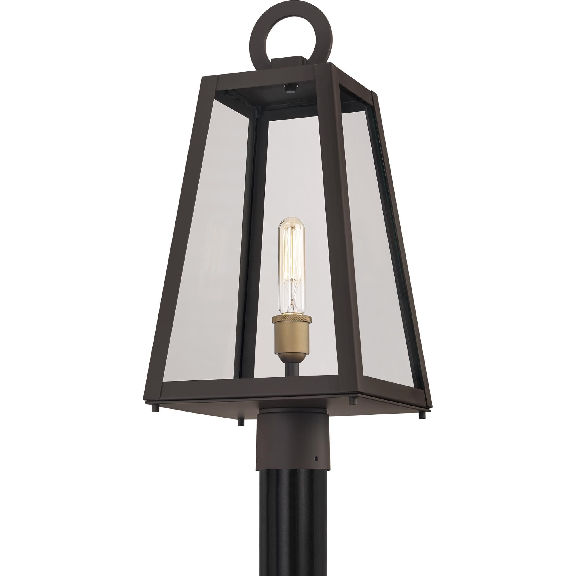 Quoizel Poplar Point 22 Inch Tall Outdoor Post Lamp