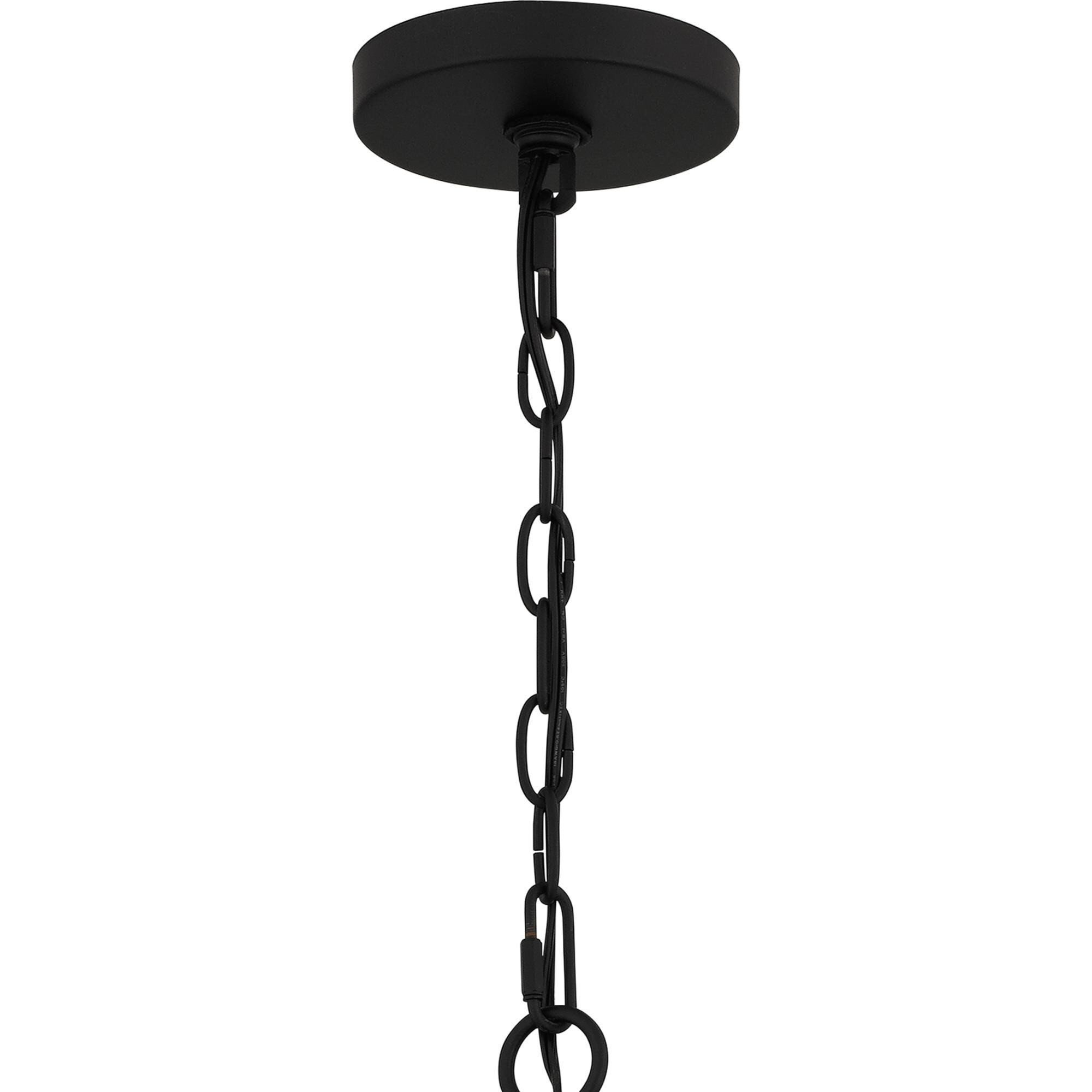 Brigitta 30 Inch 8 Light Chandelier by Quoizel