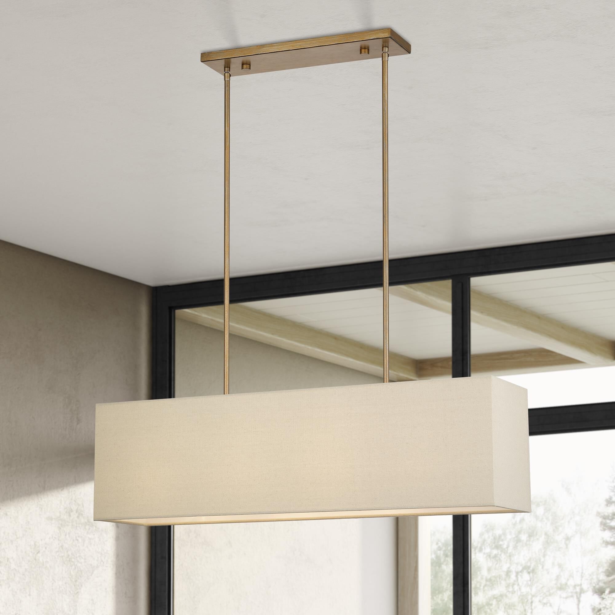 Summit 36 Inch Linear Suspension Light by Livex Lighting