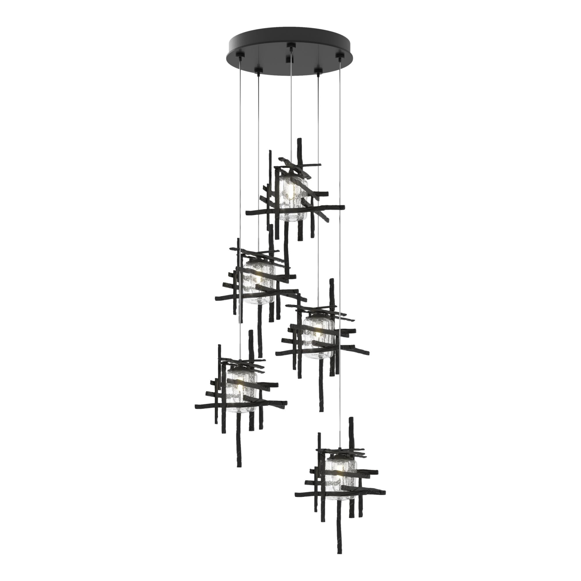 Tura 27 Inch Multi Light Pendant by Hubbardton Forge