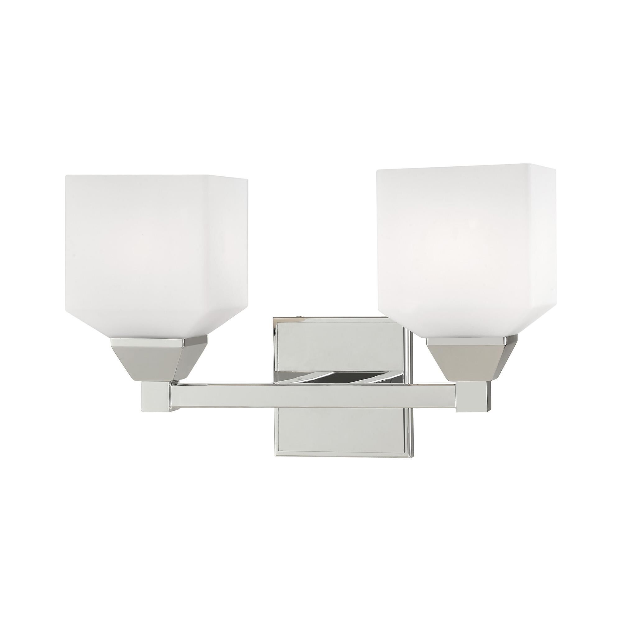 Aragon 15 Inch 2 Light Bath Vanity Light by Livex Lighting