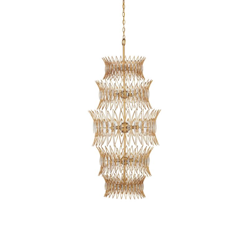 Marquise 24 Inch Chandelier by Currey and Company