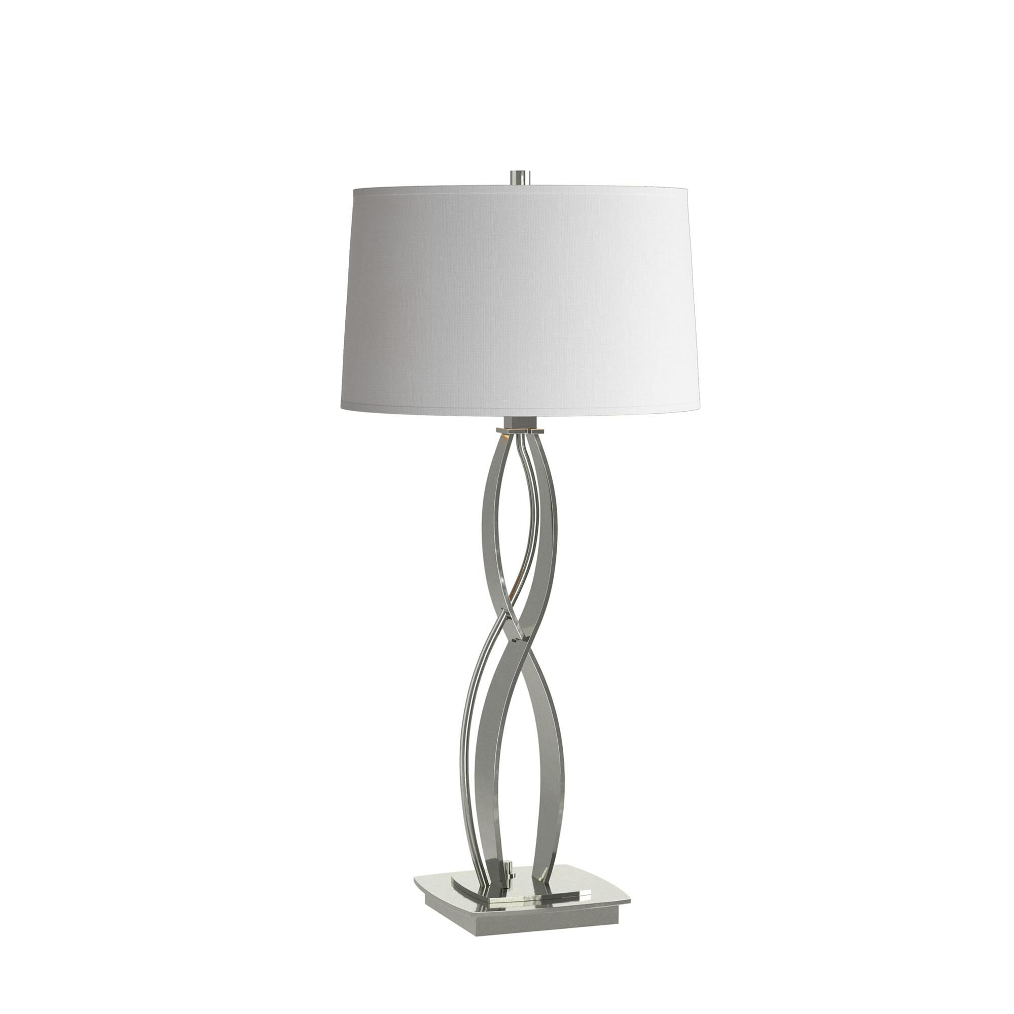 Shown in Sterling finish and Natural Anna shade