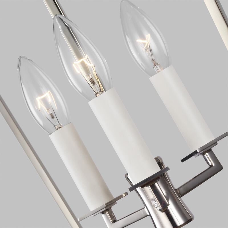 Chapman & Myers Southold 13 Inch 3 Light Mini Chandelier by Visual Comfort Studio Collection