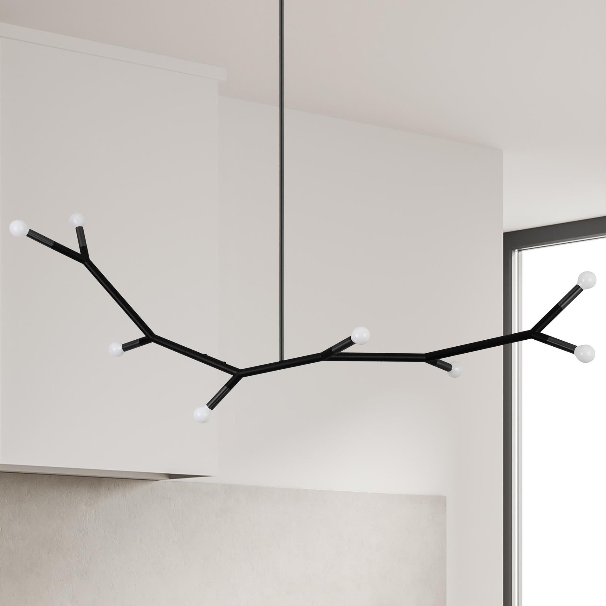 Morgan 59 Inch 8 Light Linear Suspension Light by Dainolite