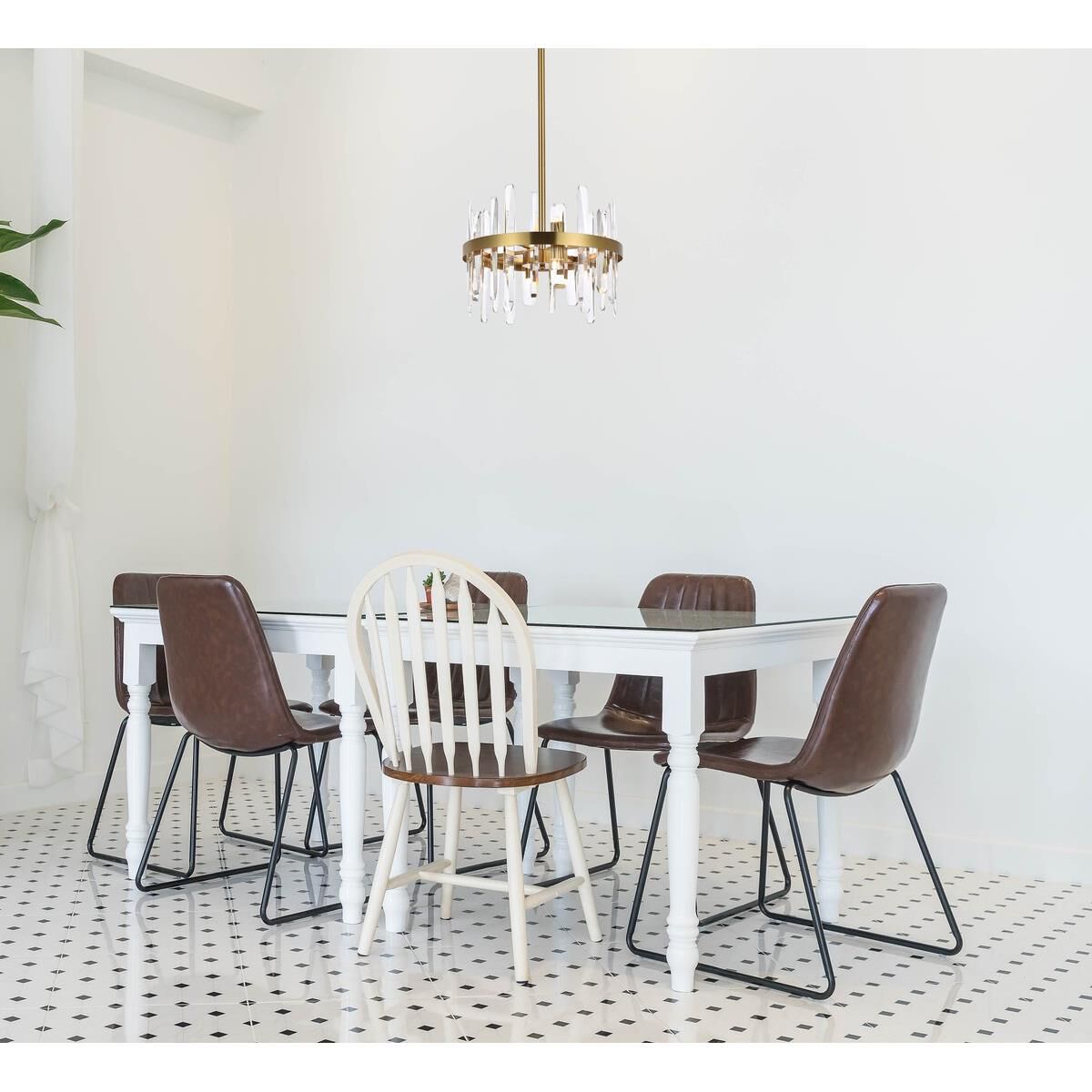 Serena 16 Inch Large Pendant by Elegant Lighting