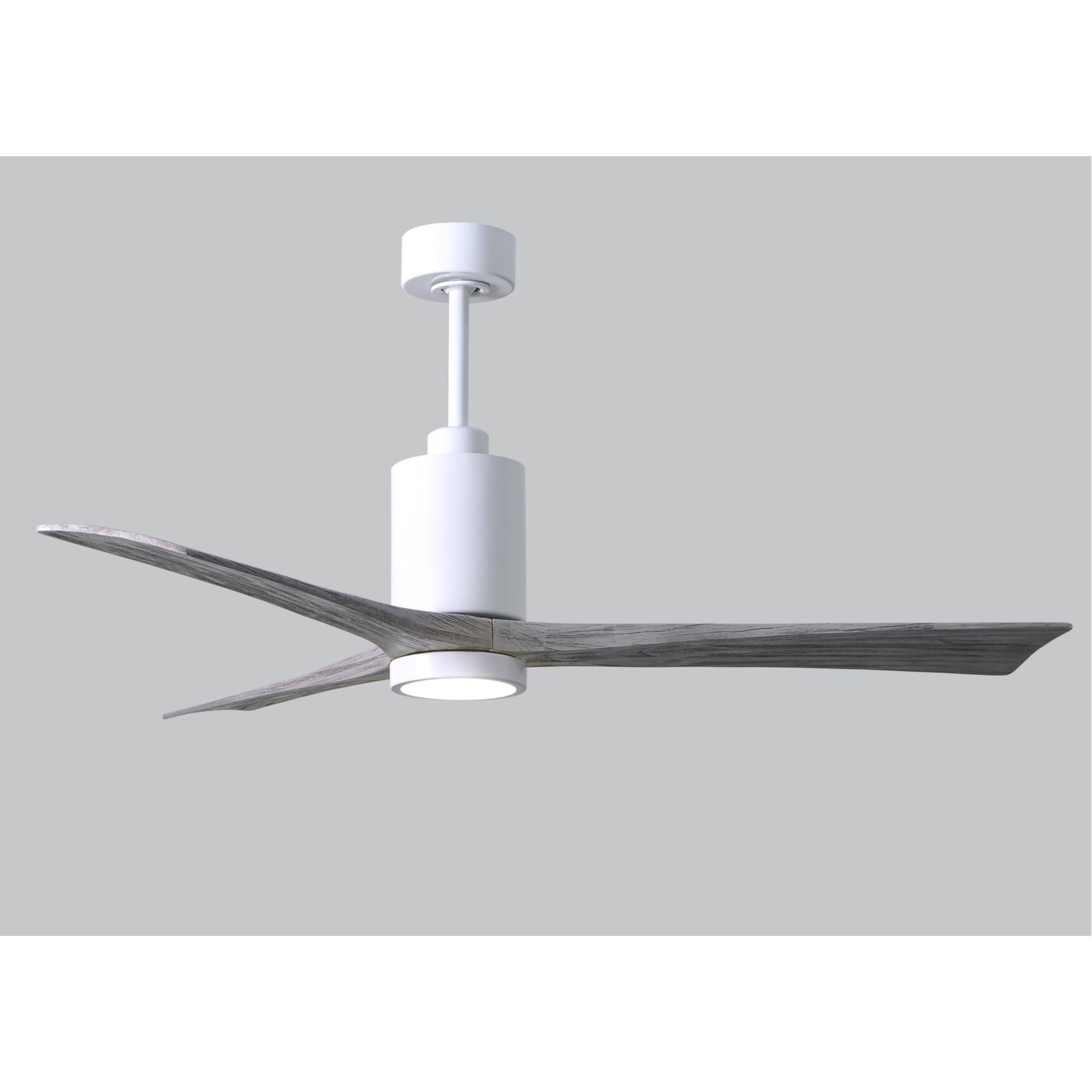 Patricia 60 Inch Ceiling Fan with Light Kit by Matthews Fan Company