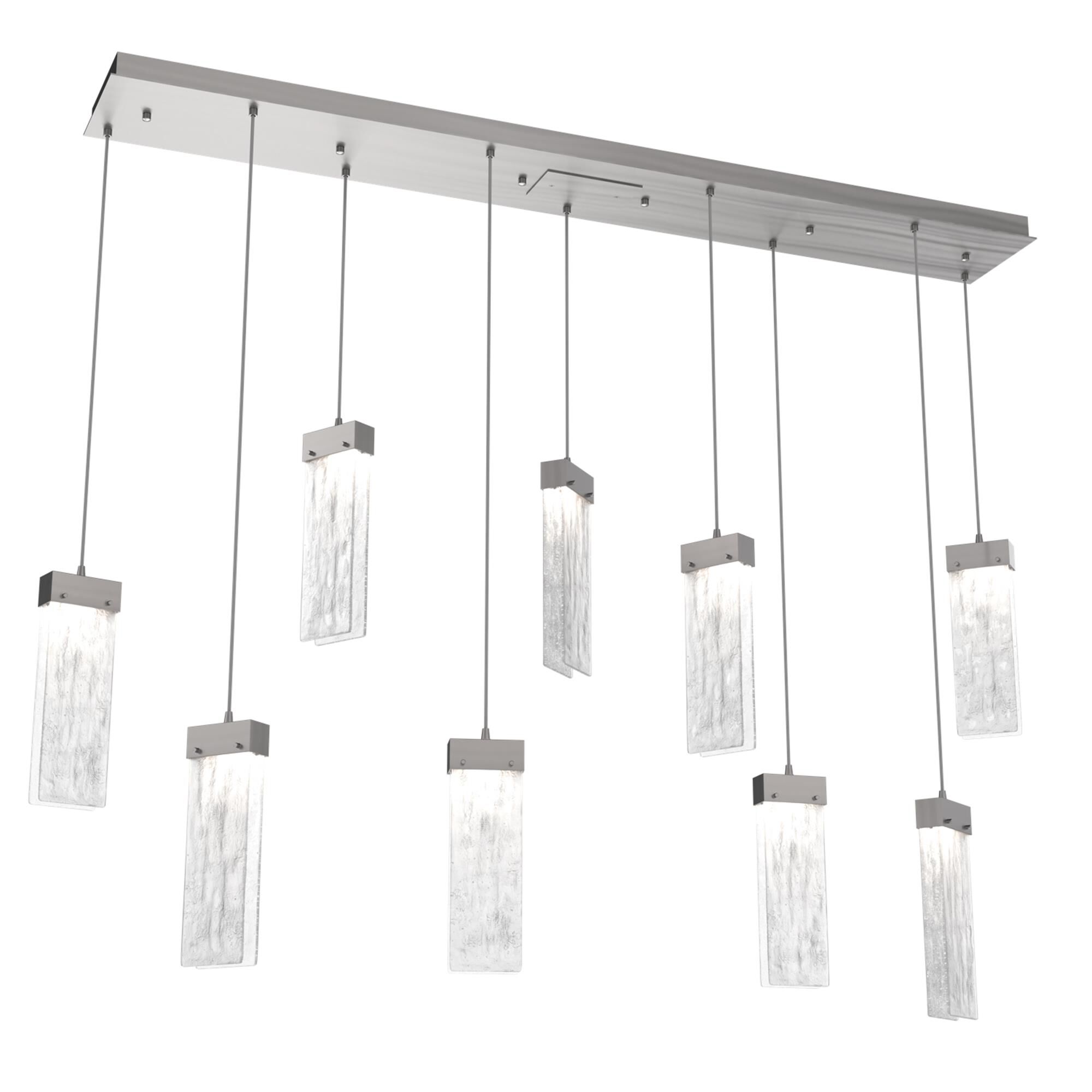 Parallel 64 Inch 9 Light LED Linear Suspension Light by Hammerton Studio