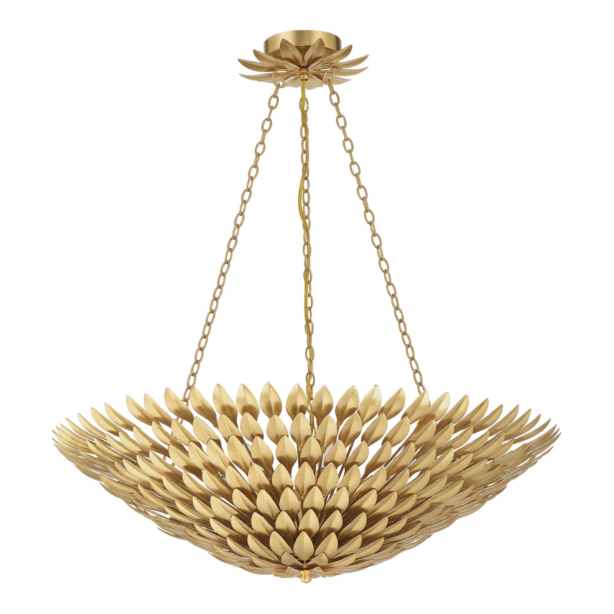 Shown in Antique Gold finish