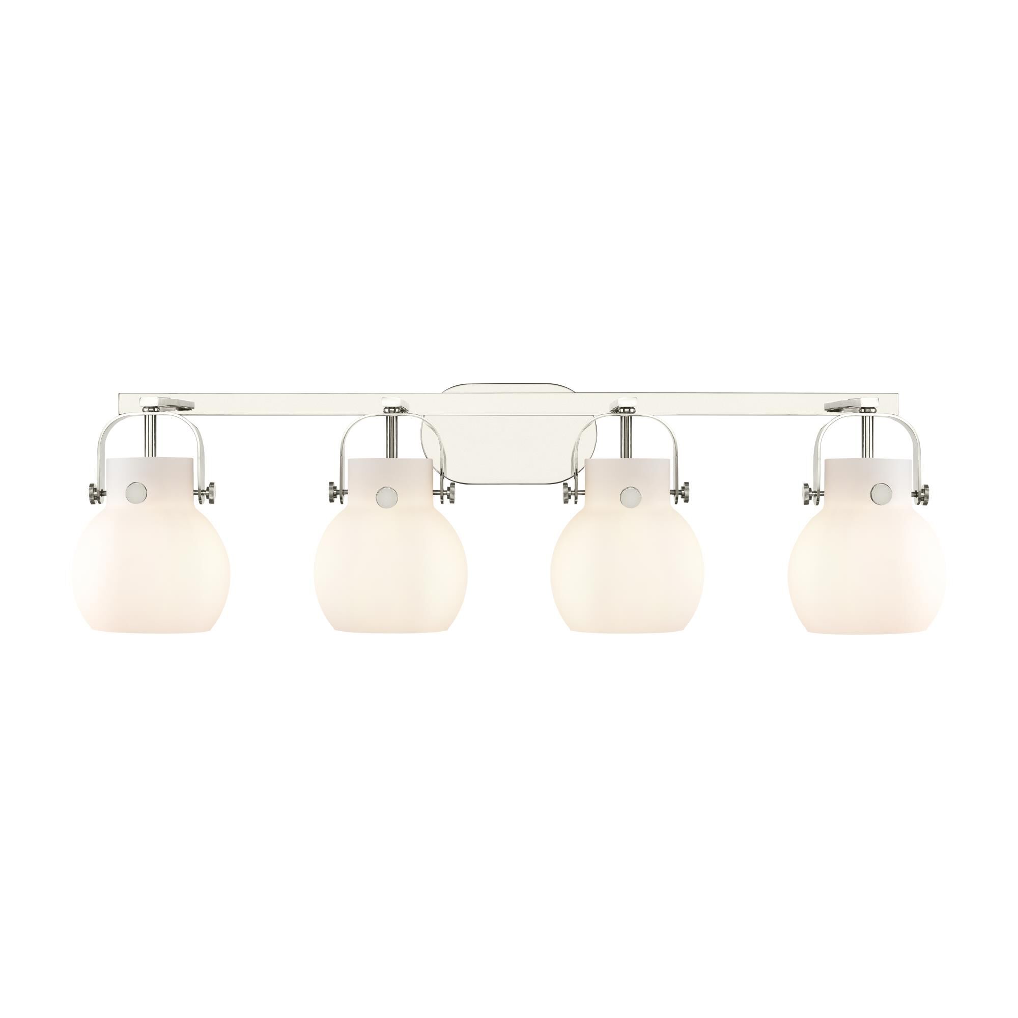 Bruno Marashlian Pilaster II Sphere 37 Inch Bath Vanity Light by Innovations Lighting